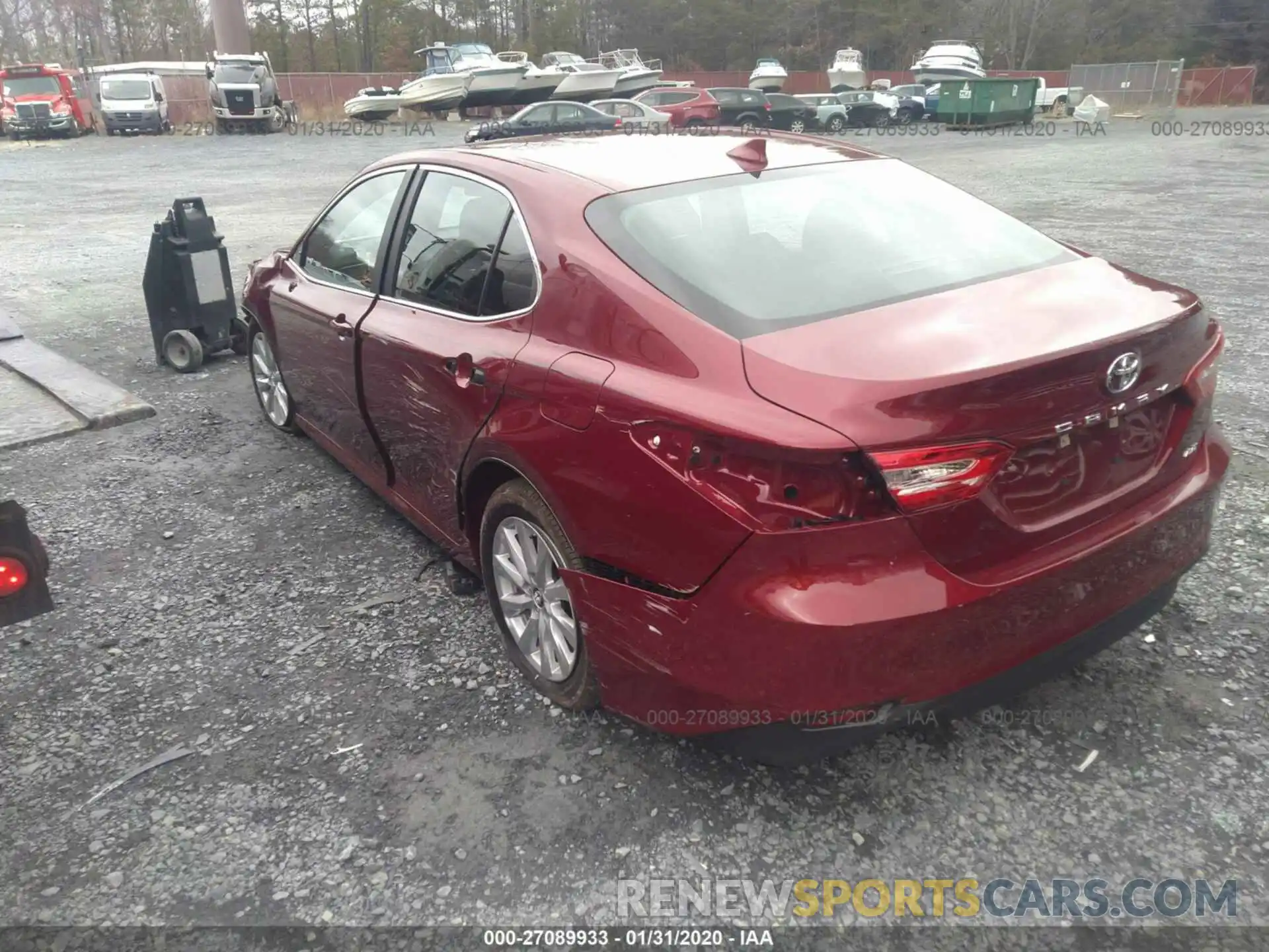 3 Photograph of a damaged car 4T1B11HK8KU252071 TOYOTA CAMRY 2019