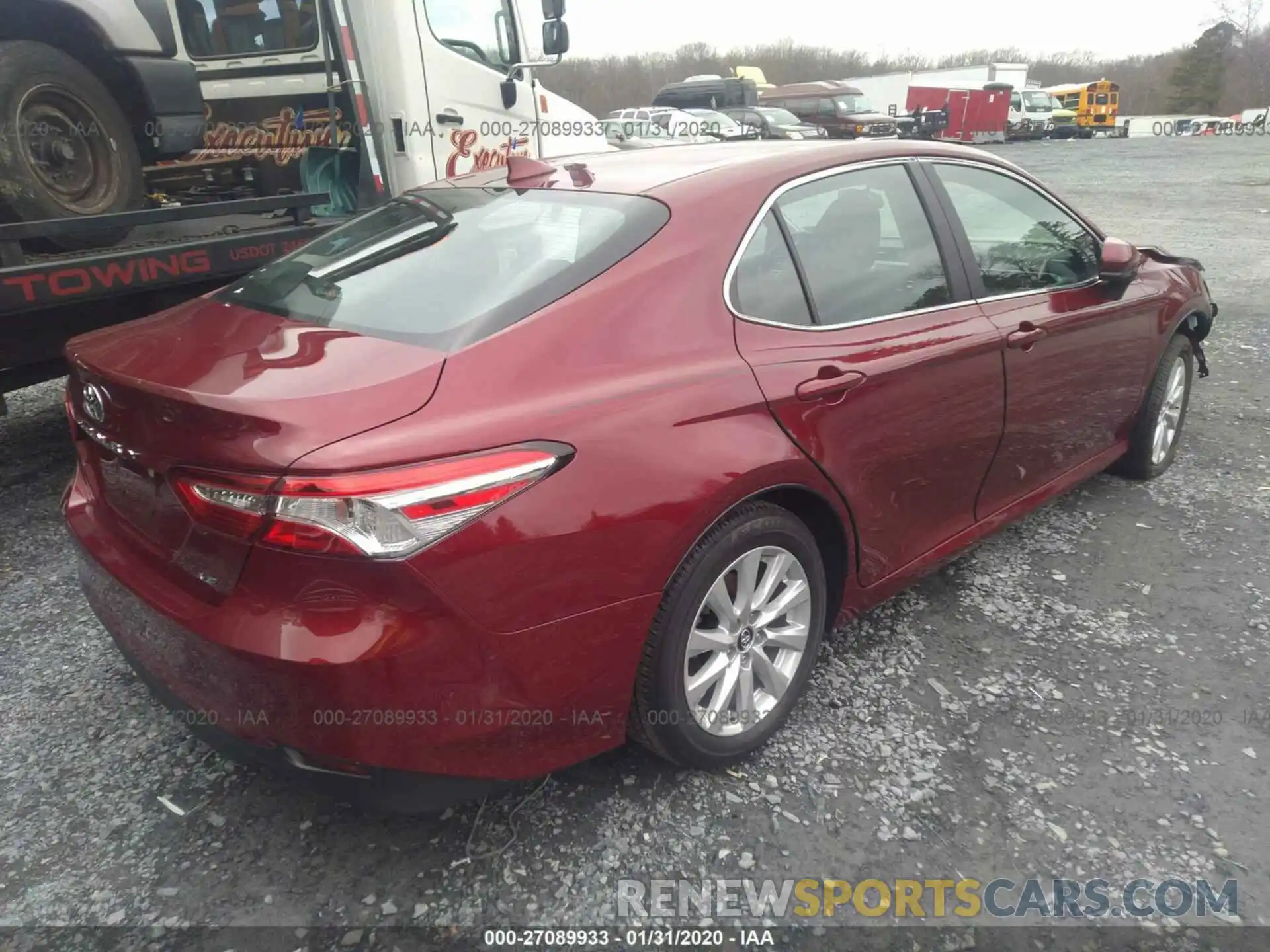 4 Photograph of a damaged car 4T1B11HK8KU252071 TOYOTA CAMRY 2019