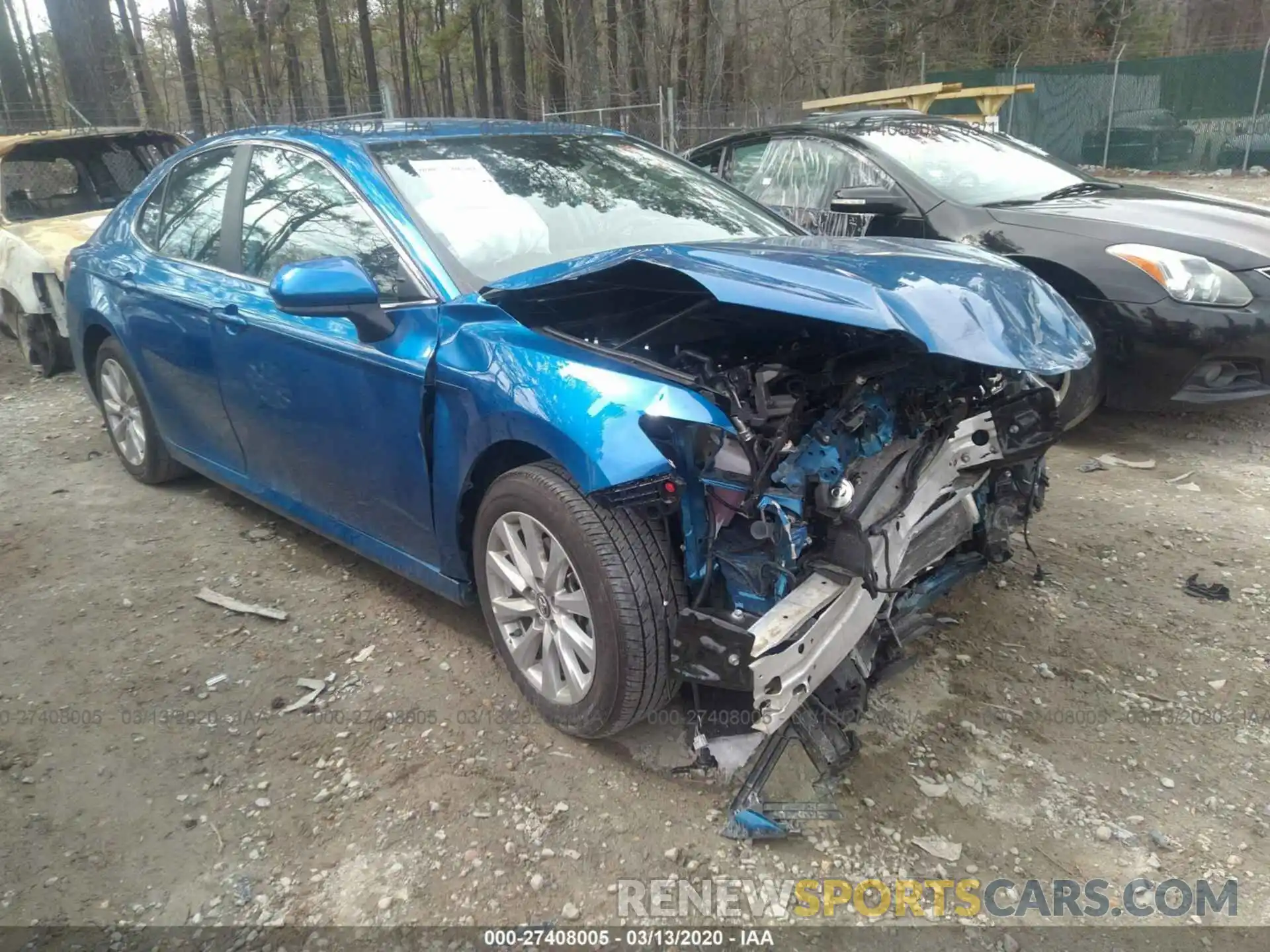 1 Фотография поврежденного автомобиля 4T1B11HK8KU252376 TOYOTA CAMRY 2019