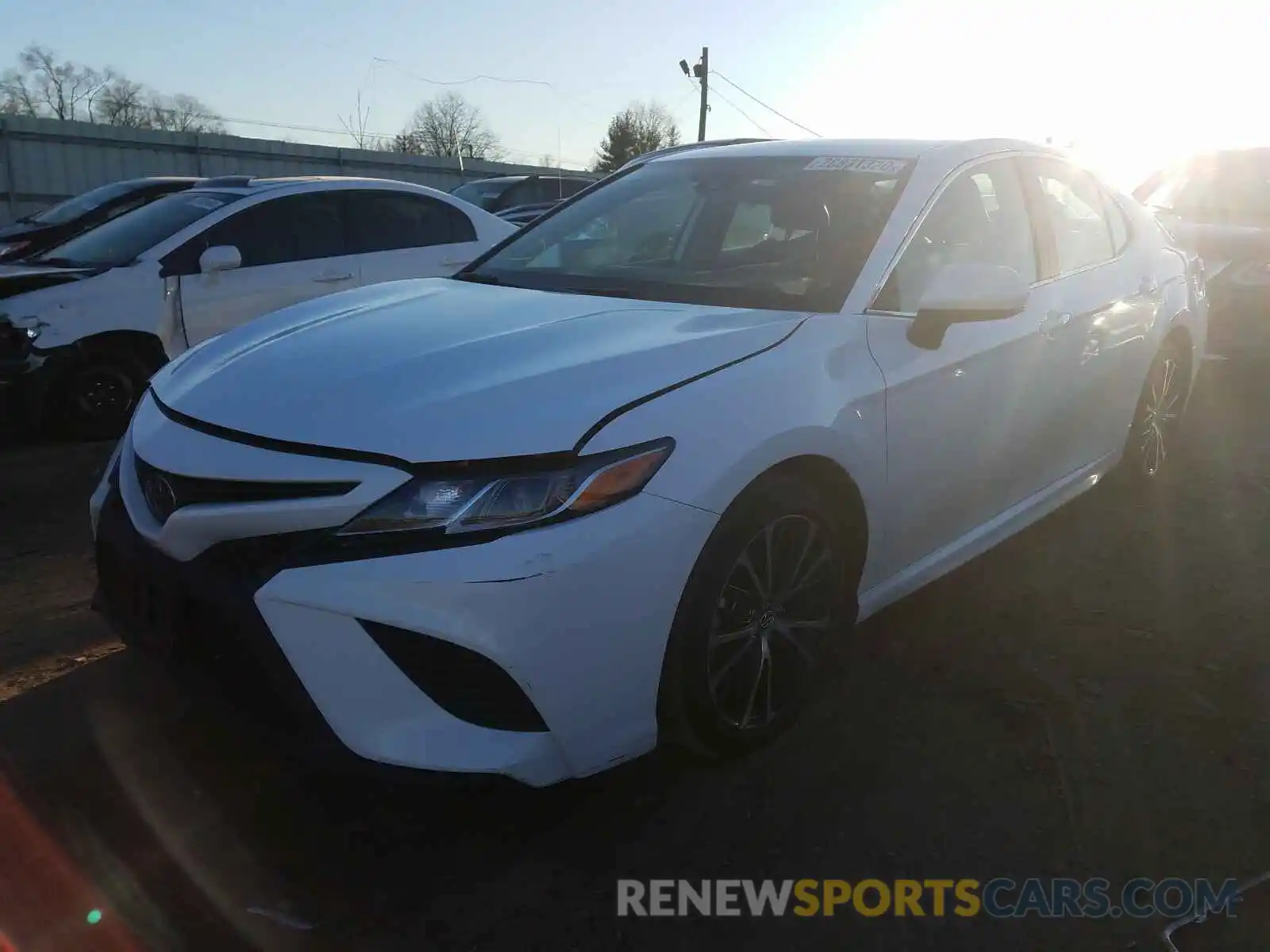 2 Photograph of a damaged car 4T1B11HK8KU253317 TOYOTA CAMRY 2019