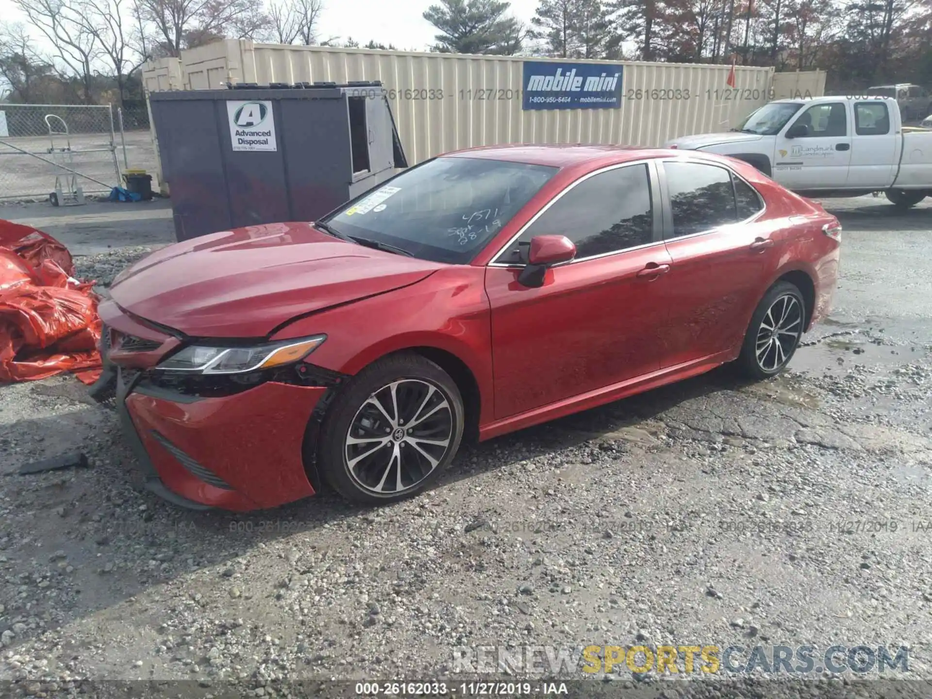 2 Photograph of a damaged car 4T1B11HK8KU254371 TOYOTA CAMRY 2019