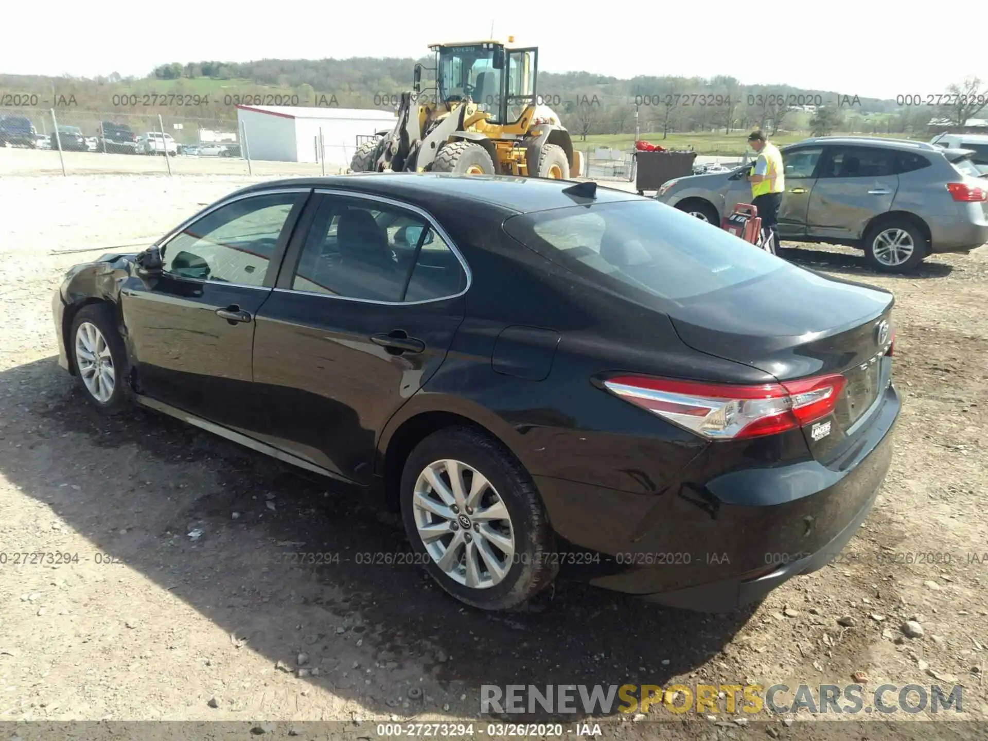 3 Photograph of a damaged car 4T1B11HK8KU254676 TOYOTA CAMRY 2019