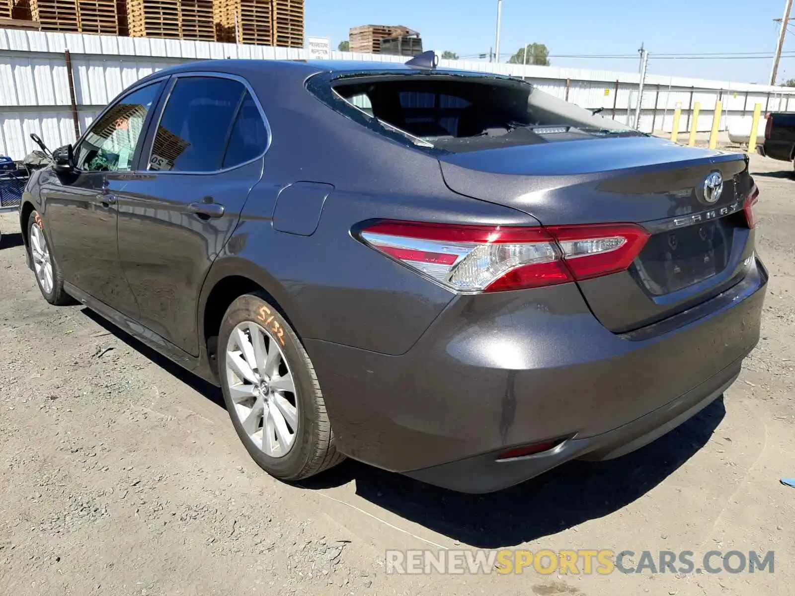 3 Photograph of a damaged car 4T1B11HK8KU254810 TOYOTA CAMRY 2019