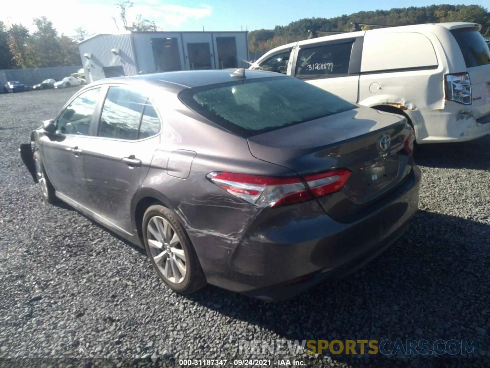 3 Photograph of a damaged car 4T1B11HK8KU255147 TOYOTA CAMRY 2019