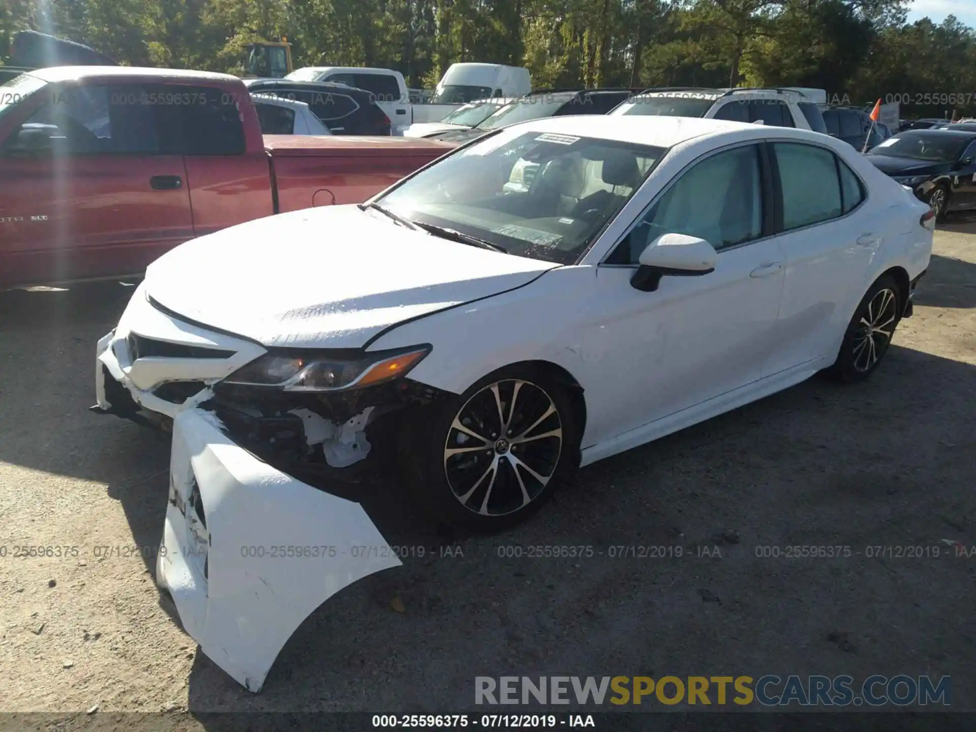 2 Photograph of a damaged car 4T1B11HK8KU255178 TOYOTA CAMRY 2019