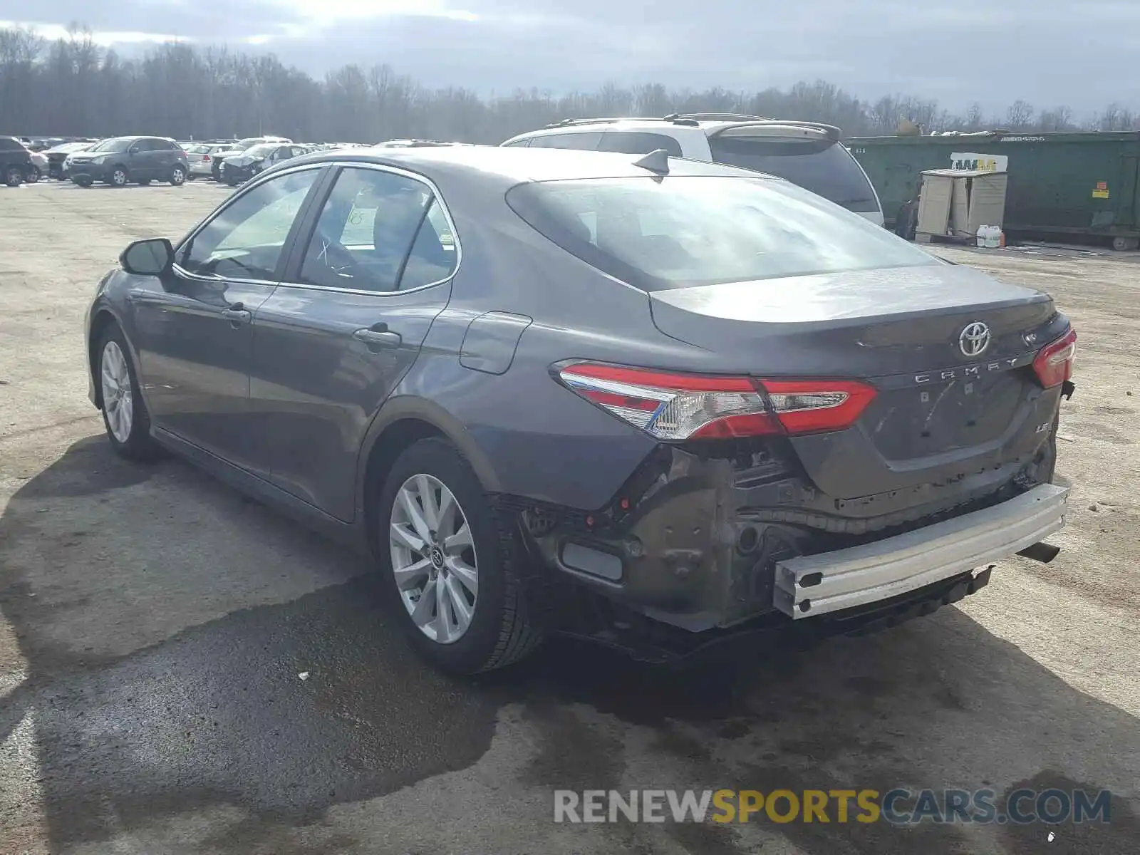 3 Photograph of a damaged car 4T1B11HK8KU255634 TOYOTA CAMRY 2019