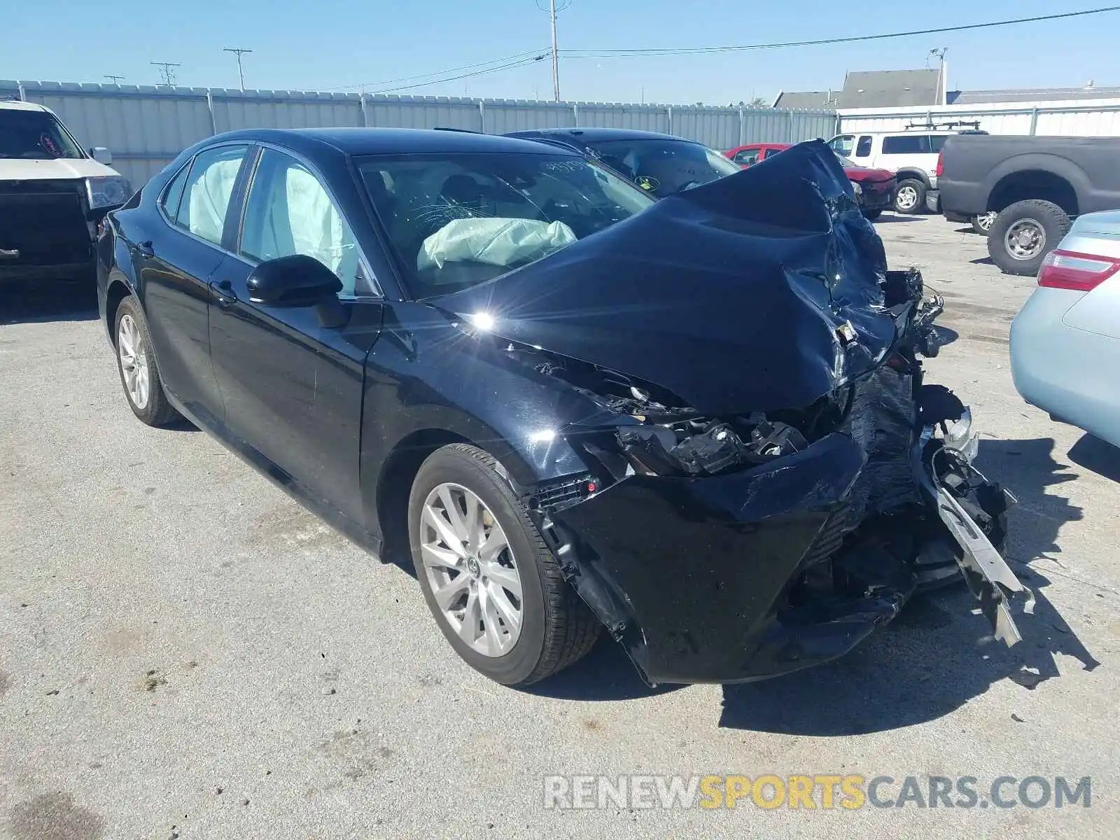 1 Photograph of a damaged car 4T1B11HK8KU255875 TOYOTA CAMRY 2019