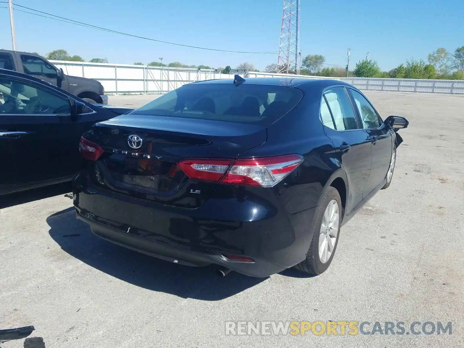 4 Photograph of a damaged car 4T1B11HK8KU255875 TOYOTA CAMRY 2019