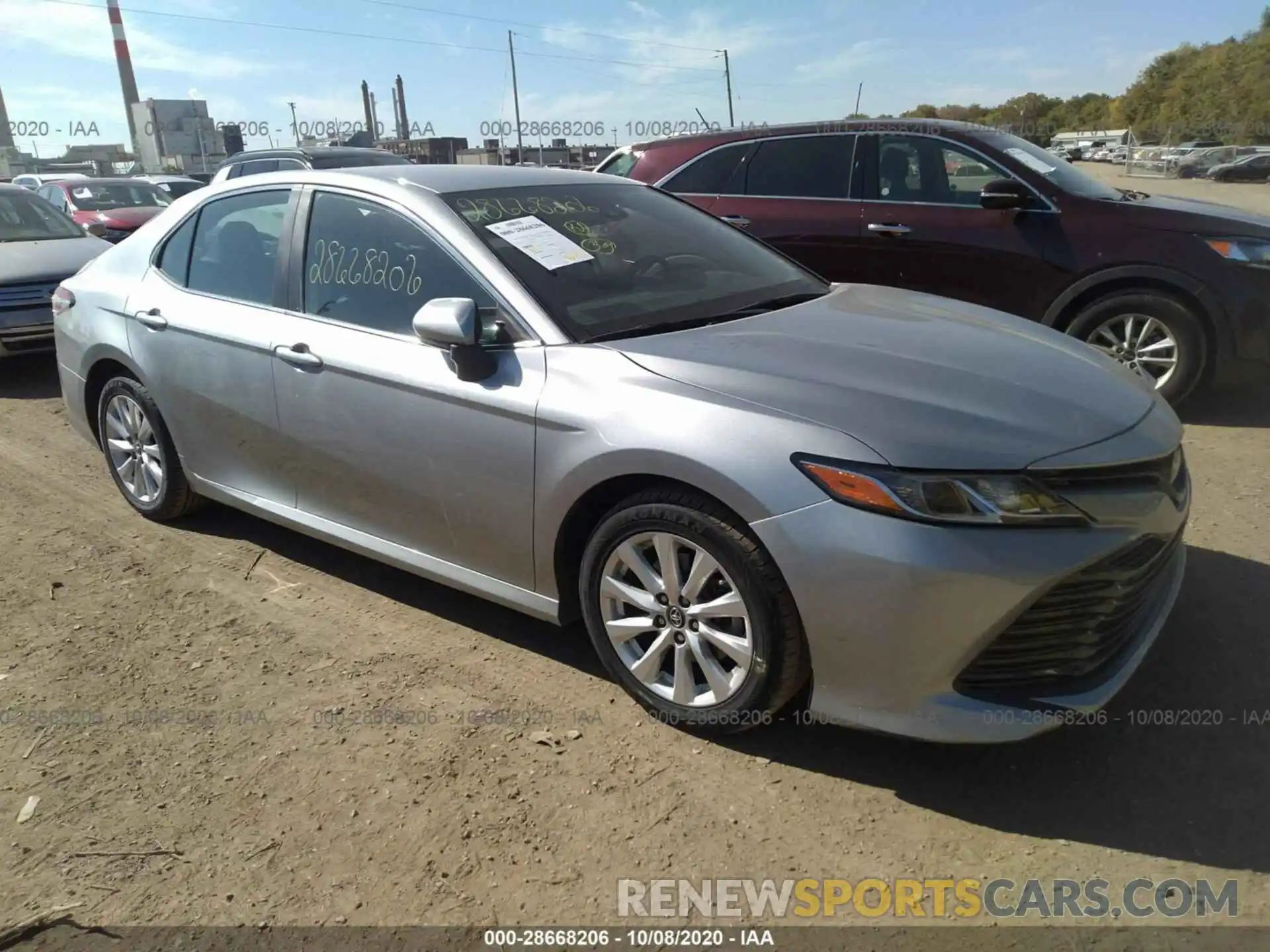 1 Photograph of a damaged car 4T1B11HK8KU256654 TOYOTA CAMRY 2019