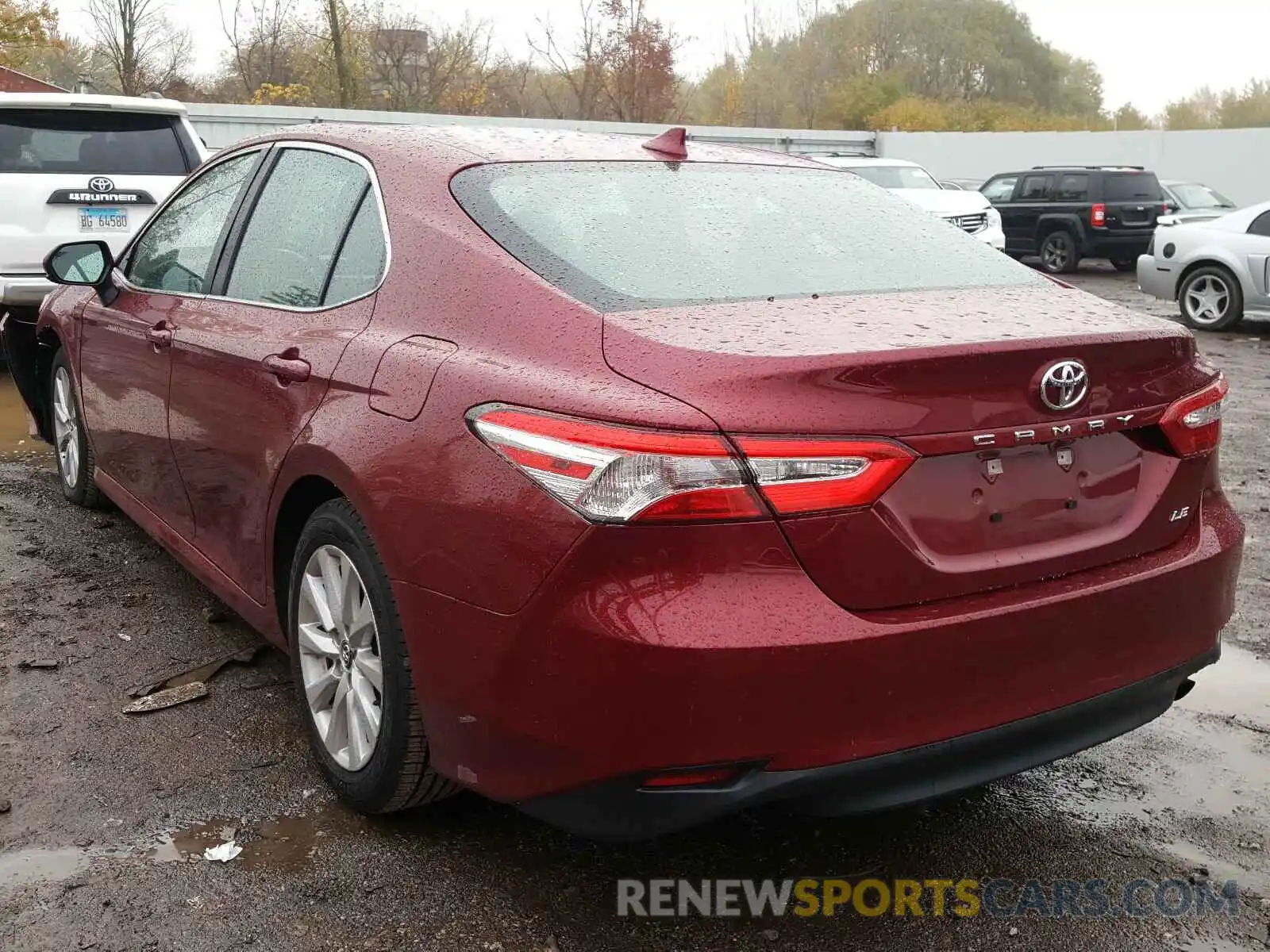 3 Photograph of a damaged car 4T1B11HK8KU257089 TOYOTA CAMRY 2019