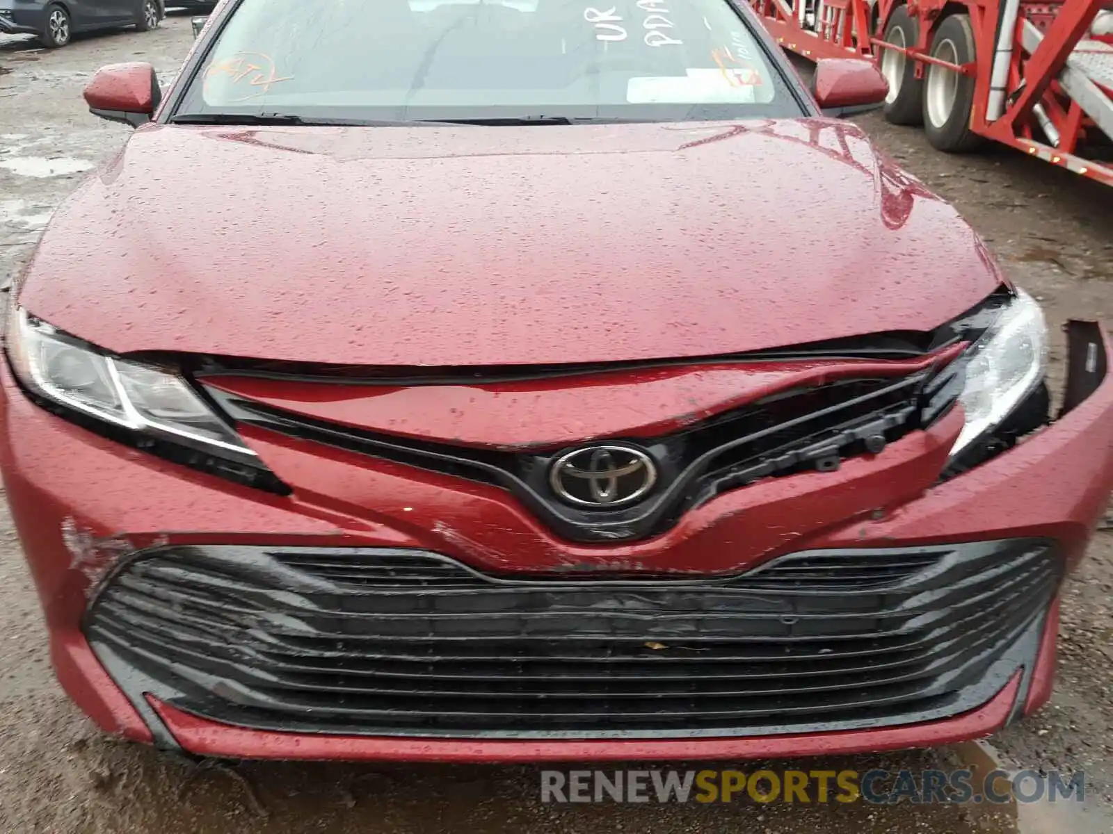 9 Photograph of a damaged car 4T1B11HK8KU257089 TOYOTA CAMRY 2019