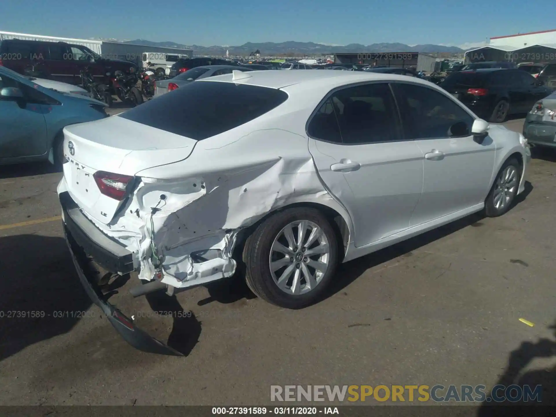 4 Photograph of a damaged car 4T1B11HK8KU258548 TOYOTA CAMRY 2019