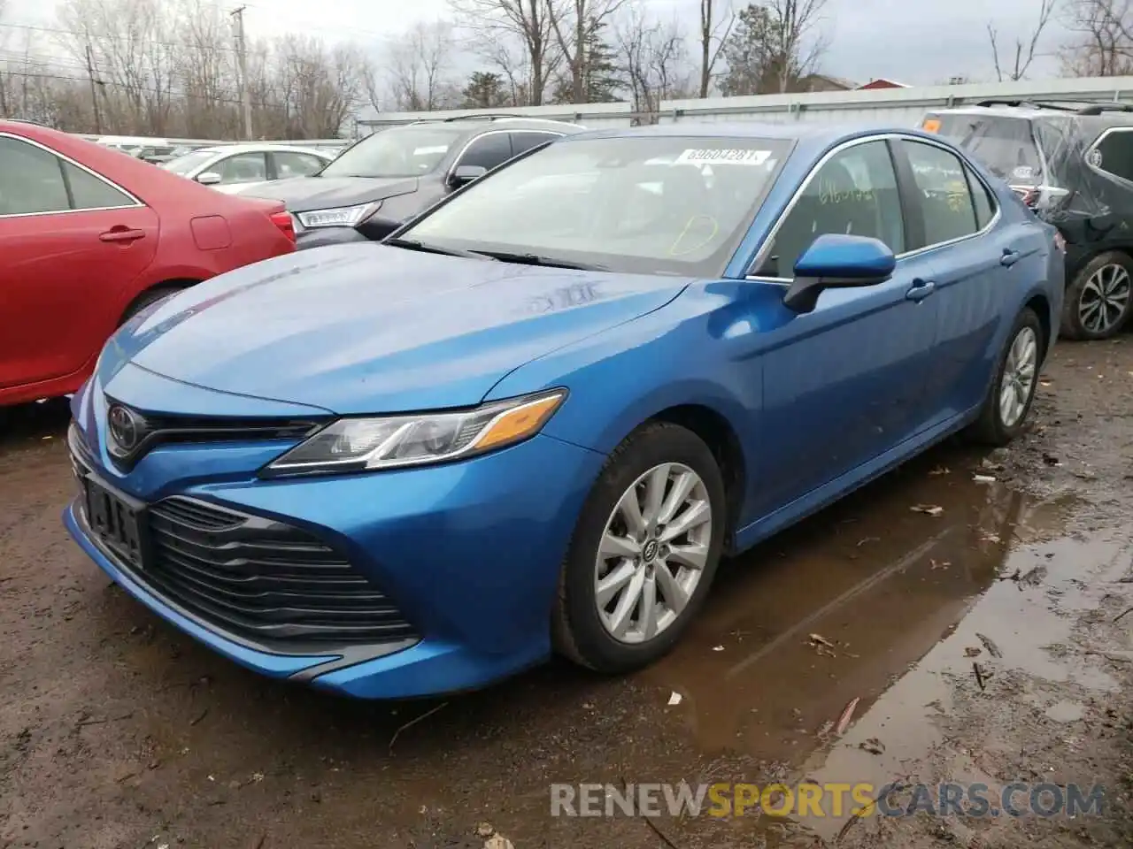 2 Photograph of a damaged car 4T1B11HK8KU259540 TOYOTA CAMRY 2019