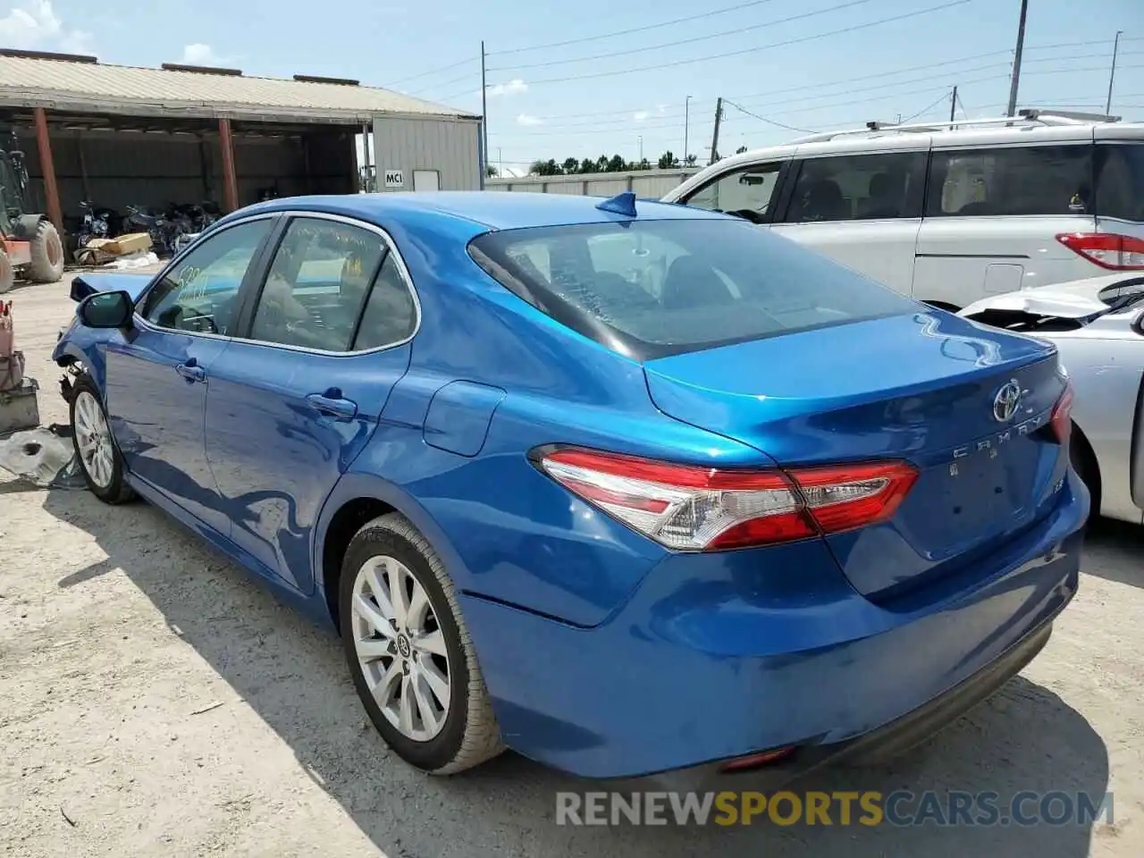 3 Photograph of a damaged car 4T1B11HK8KU259991 TOYOTA CAMRY 2019