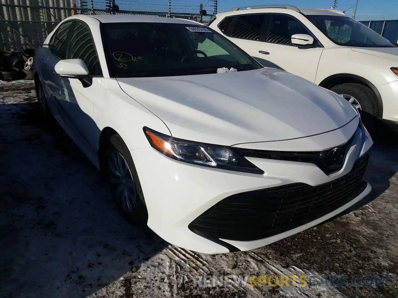 1 Photograph of a damaged car 4T1B11HK8KU262342 TOYOTA CAMRY 2019