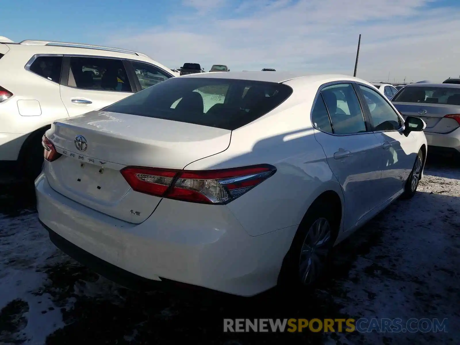 4 Photograph of a damaged car 4T1B11HK8KU262342 TOYOTA CAMRY 2019