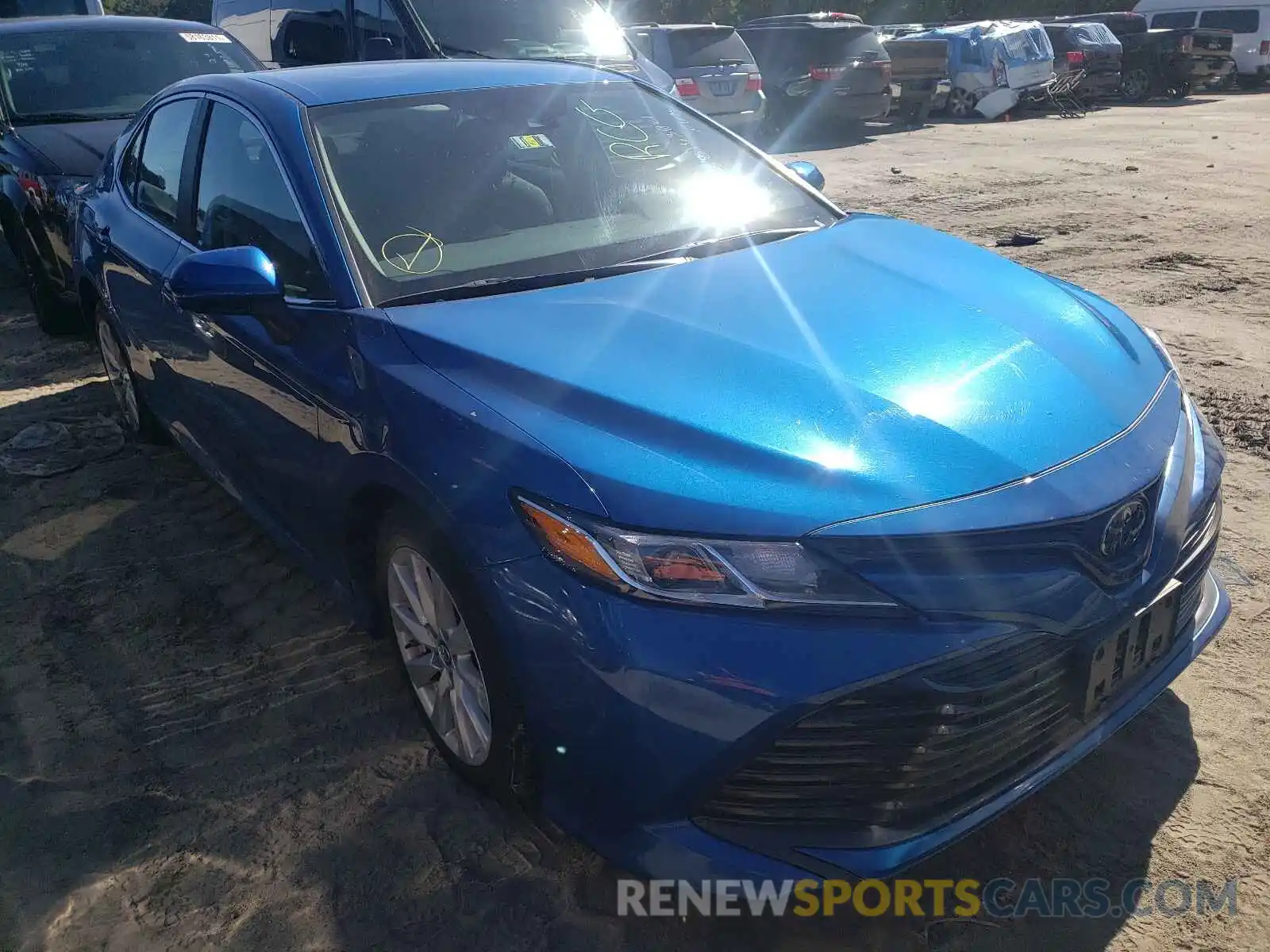 1 Photograph of a damaged car 4T1B11HK8KU265600 TOYOTA CAMRY 2019