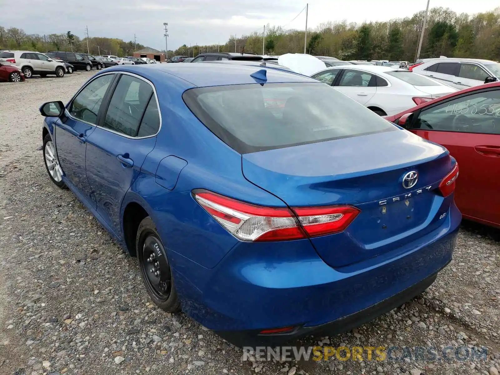 3 Photograph of a damaged car 4T1B11HK8KU266455 TOYOTA CAMRY 2019