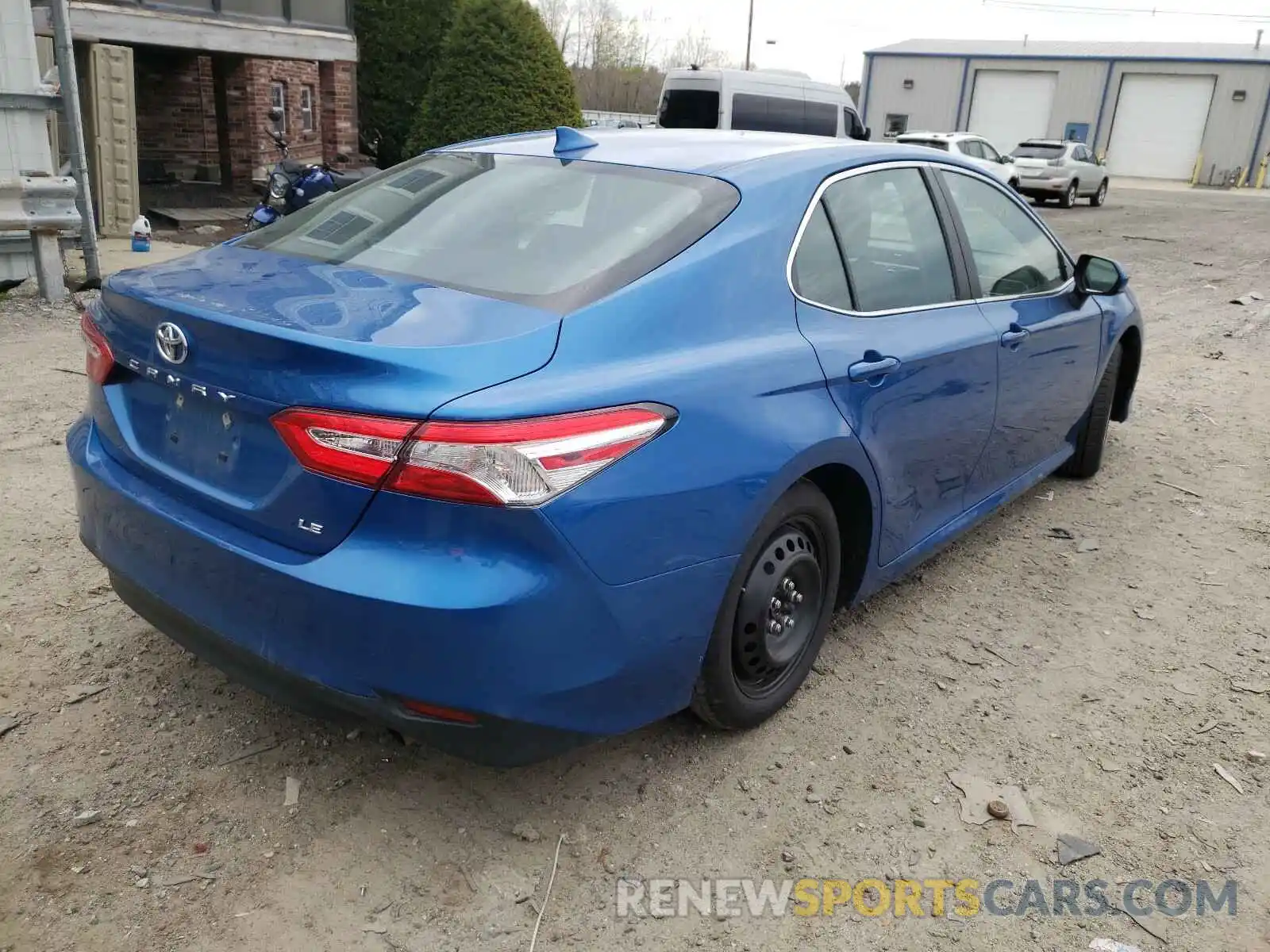 4 Photograph of a damaged car 4T1B11HK8KU266455 TOYOTA CAMRY 2019