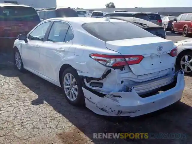 3 Photograph of a damaged car 4T1B11HK8KU266584 TOYOTA CAMRY 2019