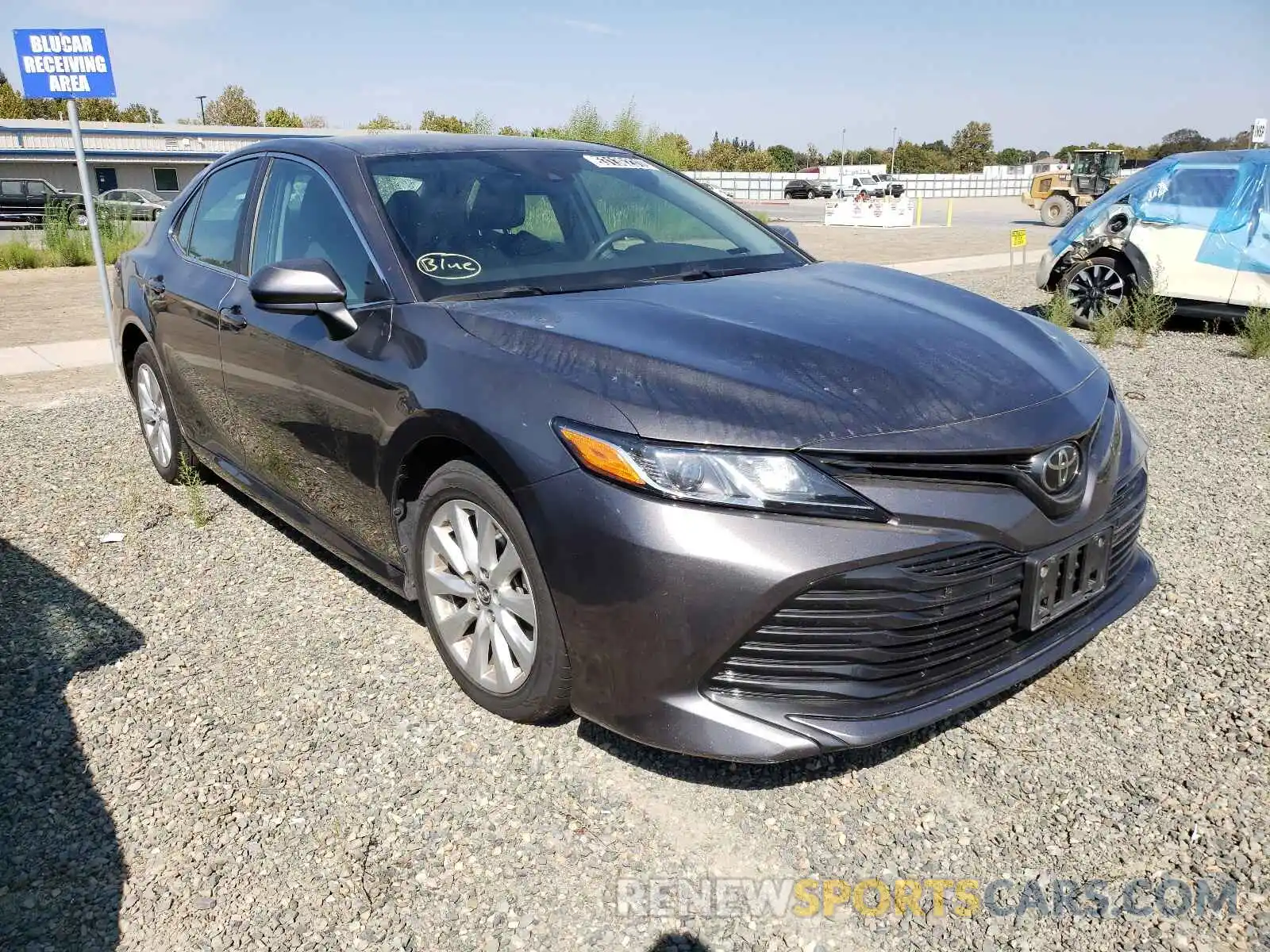 1 Photograph of a damaged car 4T1B11HK8KU267296 TOYOTA CAMRY 2019