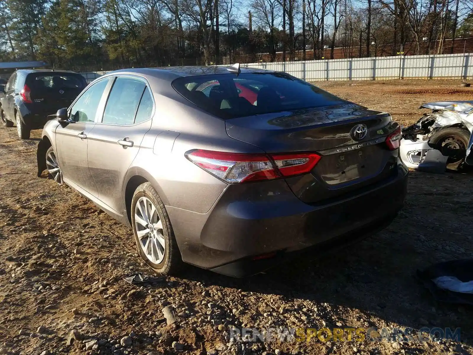 3 Photograph of a damaged car 4T1B11HK8KU267346 TOYOTA CAMRY 2019