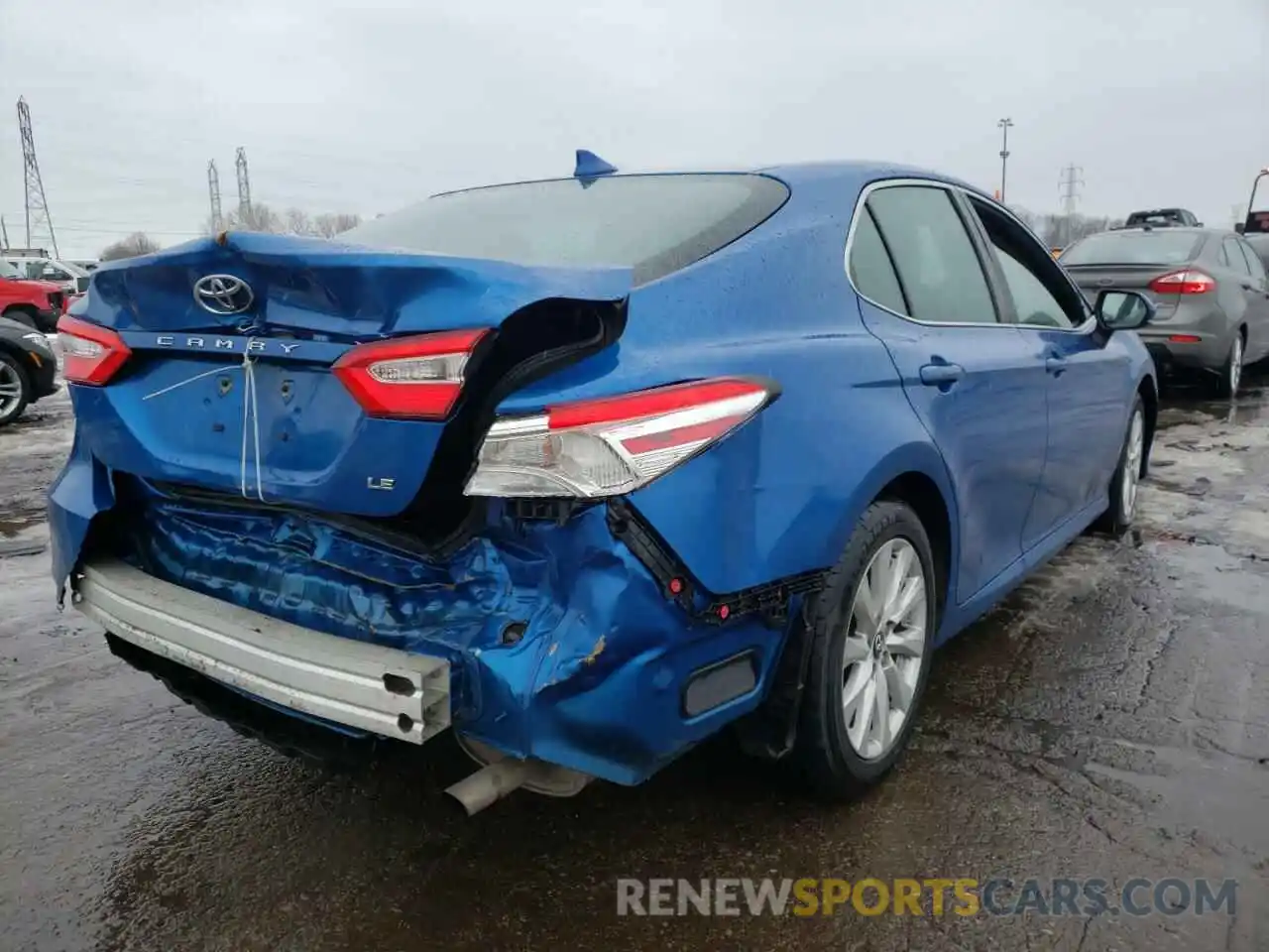 3 Photograph of a damaged car 4T1B11HK8KU267816 TOYOTA CAMRY 2019