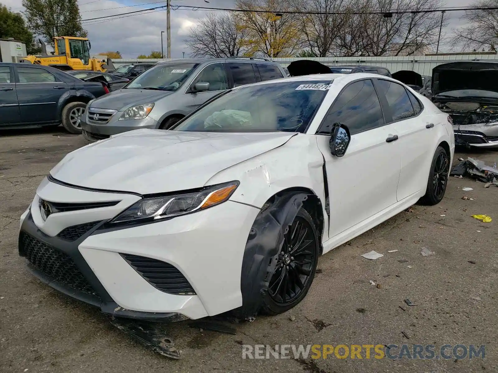 2 Photograph of a damaged car 4T1B11HK8KU267864 TOYOTA CAMRY 2019