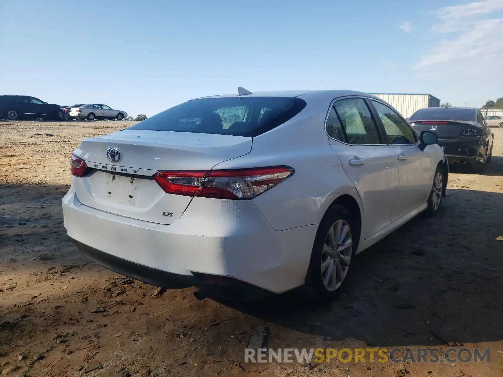 4 Photograph of a damaged car 4T1B11HK8KU267914 TOYOTA CAMRY 2019