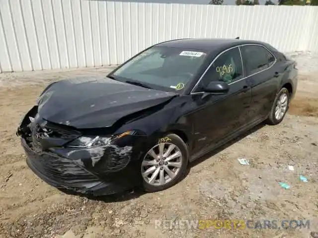 2 Photograph of a damaged car 4T1B11HK8KU268111 TOYOTA CAMRY 2019