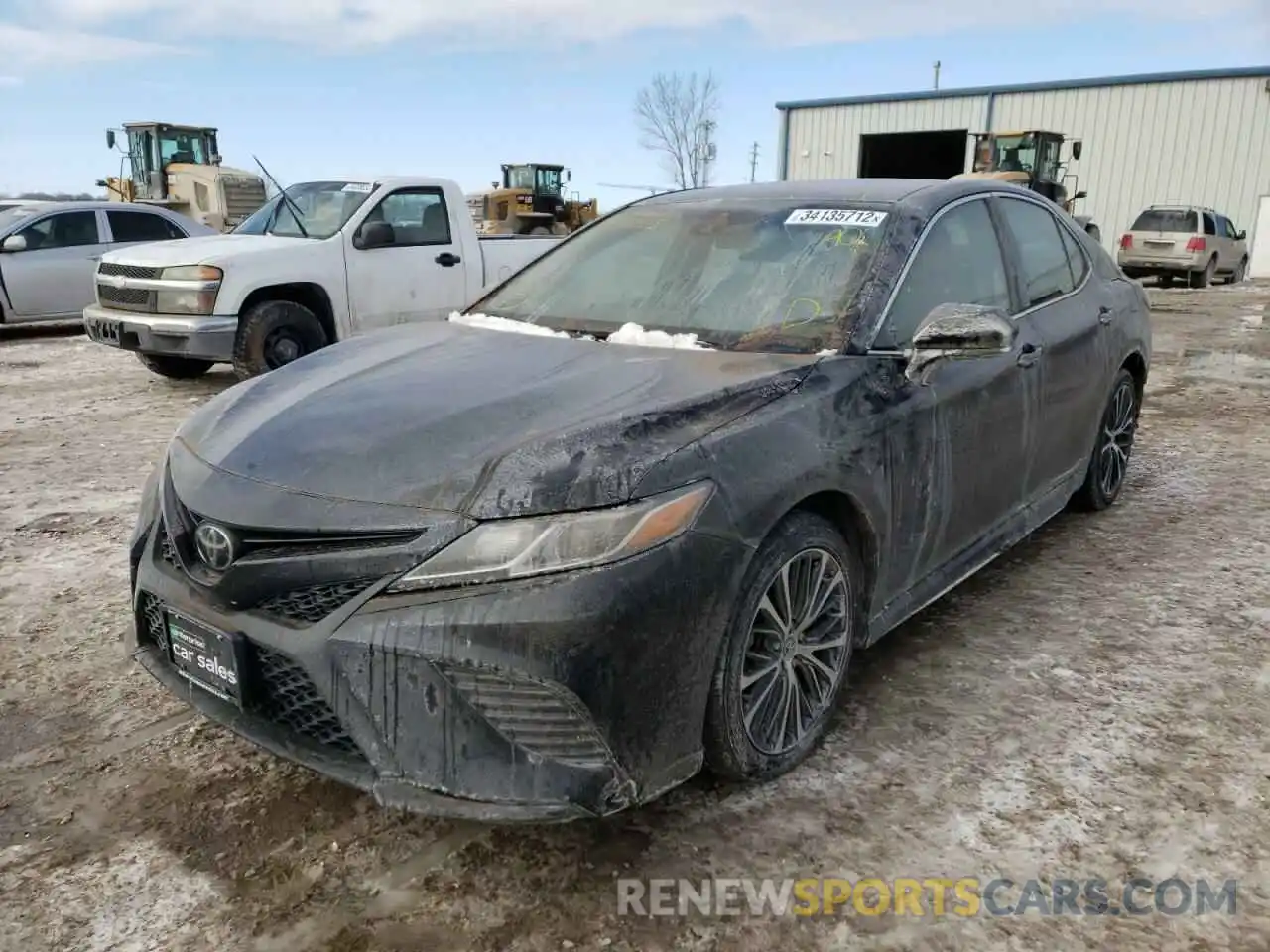 2 Photograph of a damaged car 4T1B11HK8KU269825 TOYOTA CAMRY 2019