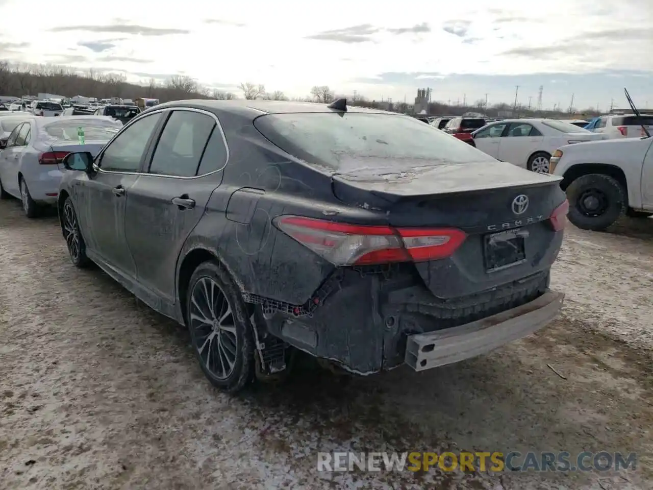 3 Photograph of a damaged car 4T1B11HK8KU269825 TOYOTA CAMRY 2019