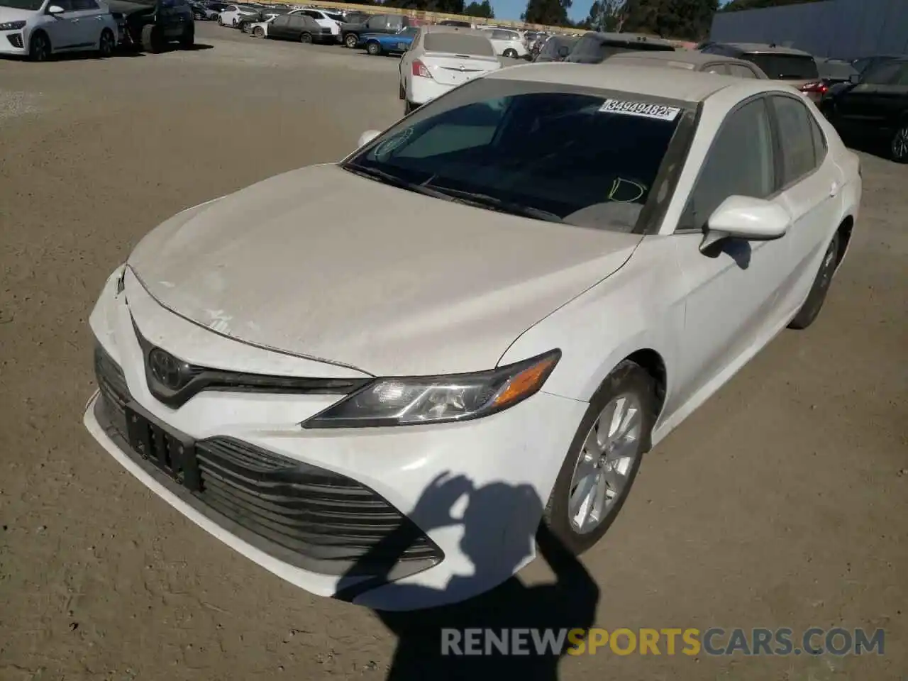 2 Photograph of a damaged car 4T1B11HK8KU270327 TOYOTA CAMRY 2019