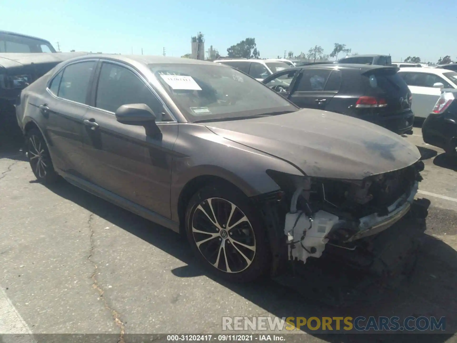 1 Photograph of a damaged car 4T1B11HK8KU271431 TOYOTA CAMRY 2019