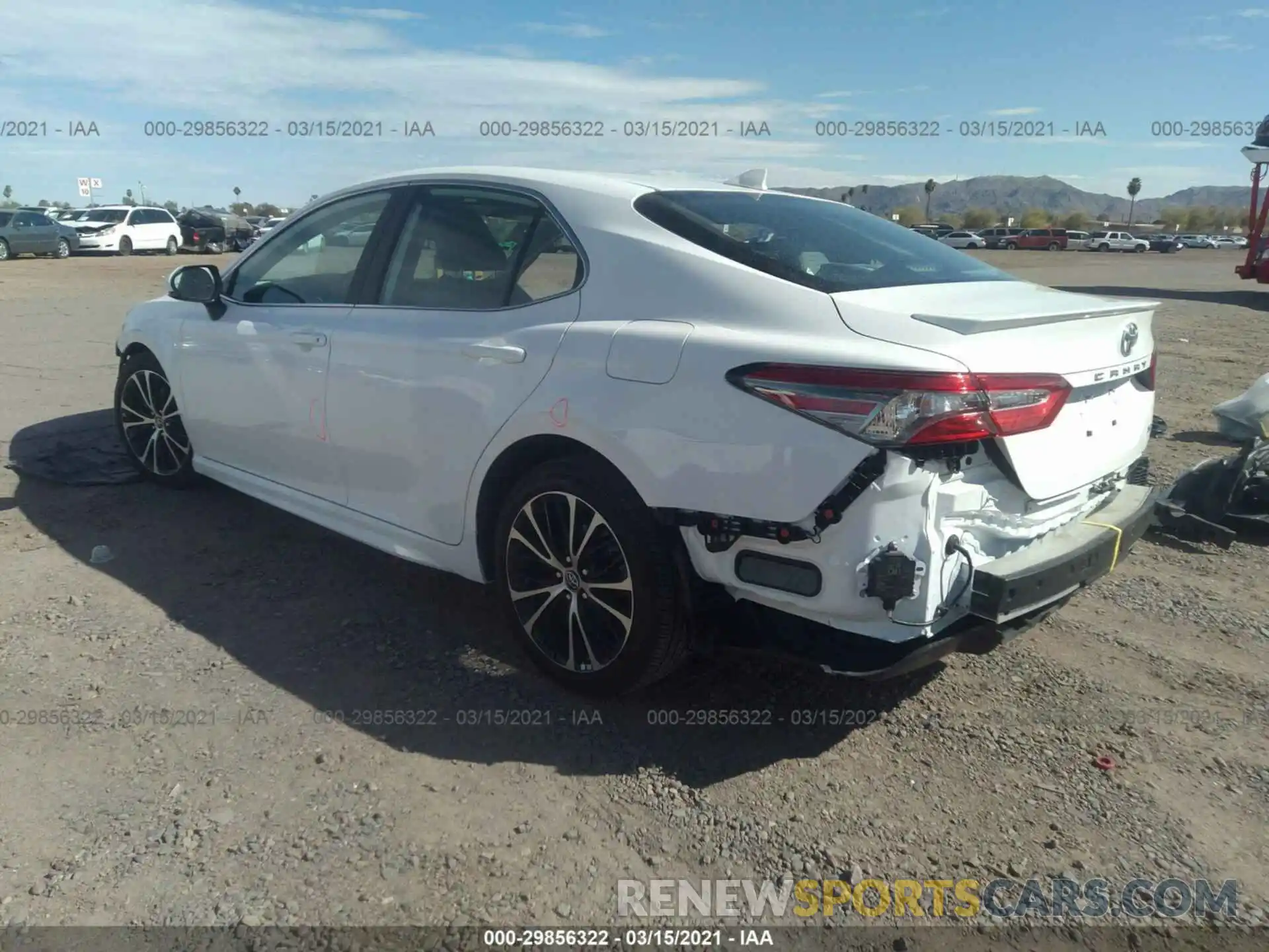 3 Photograph of a damaged car 4T1B11HK8KU271770 TOYOTA CAMRY 2019