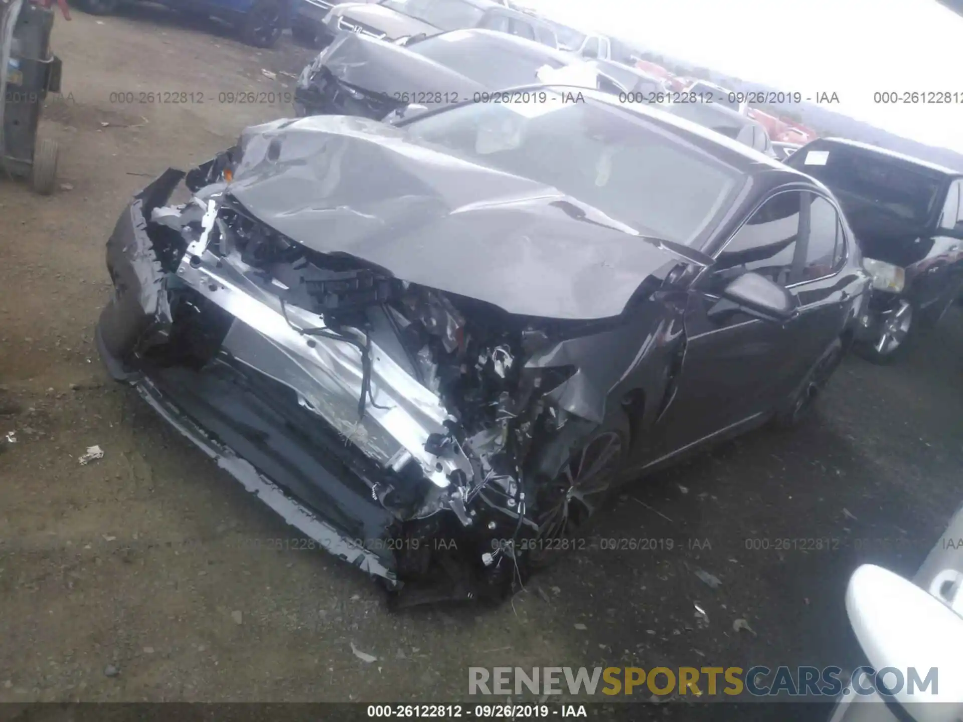 2 Photograph of a damaged car 4T1B11HK8KU271977 TOYOTA CAMRY 2019