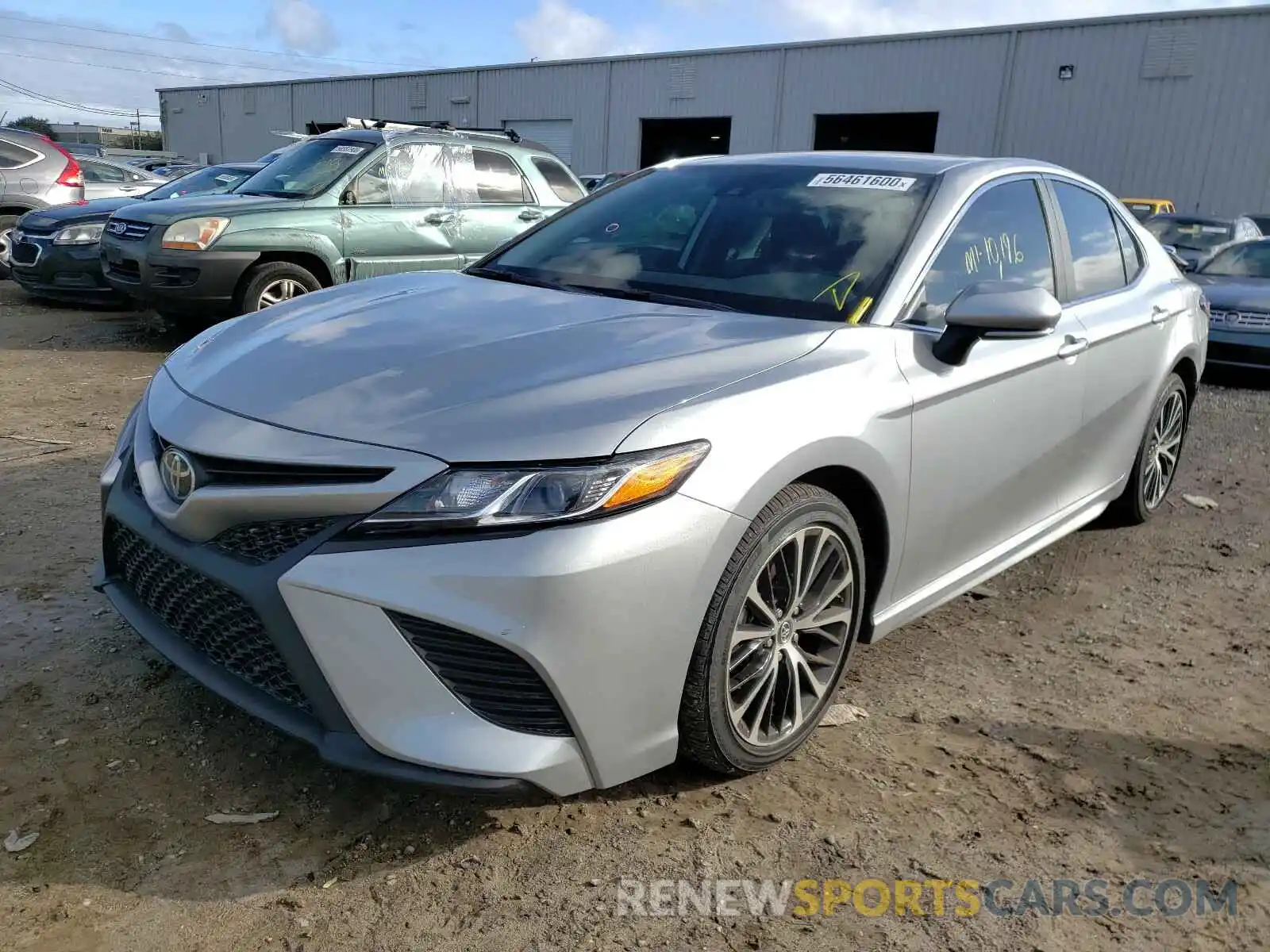 2 Photograph of a damaged car 4T1B11HK8KU273454 TOYOTA CAMRY 2019