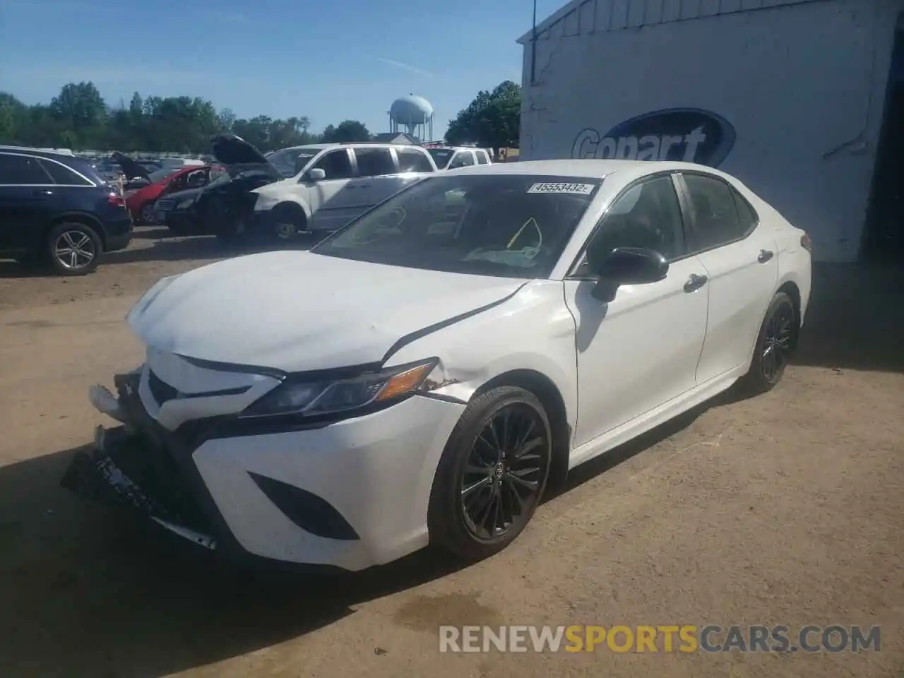 2 Photograph of a damaged car 4T1B11HK8KU274152 TOYOTA CAMRY 2019