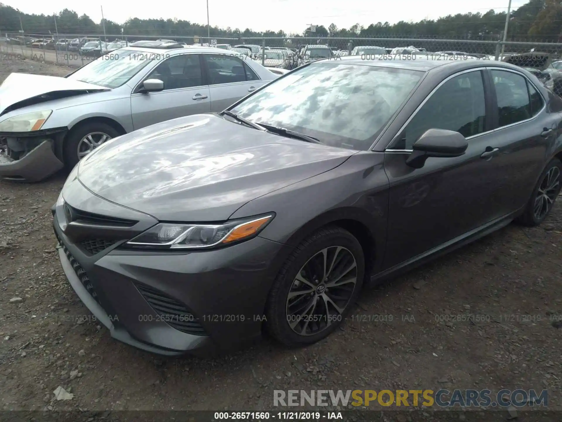 2 Photograph of a damaged car 4T1B11HK8KU275348 TOYOTA CAMRY 2019