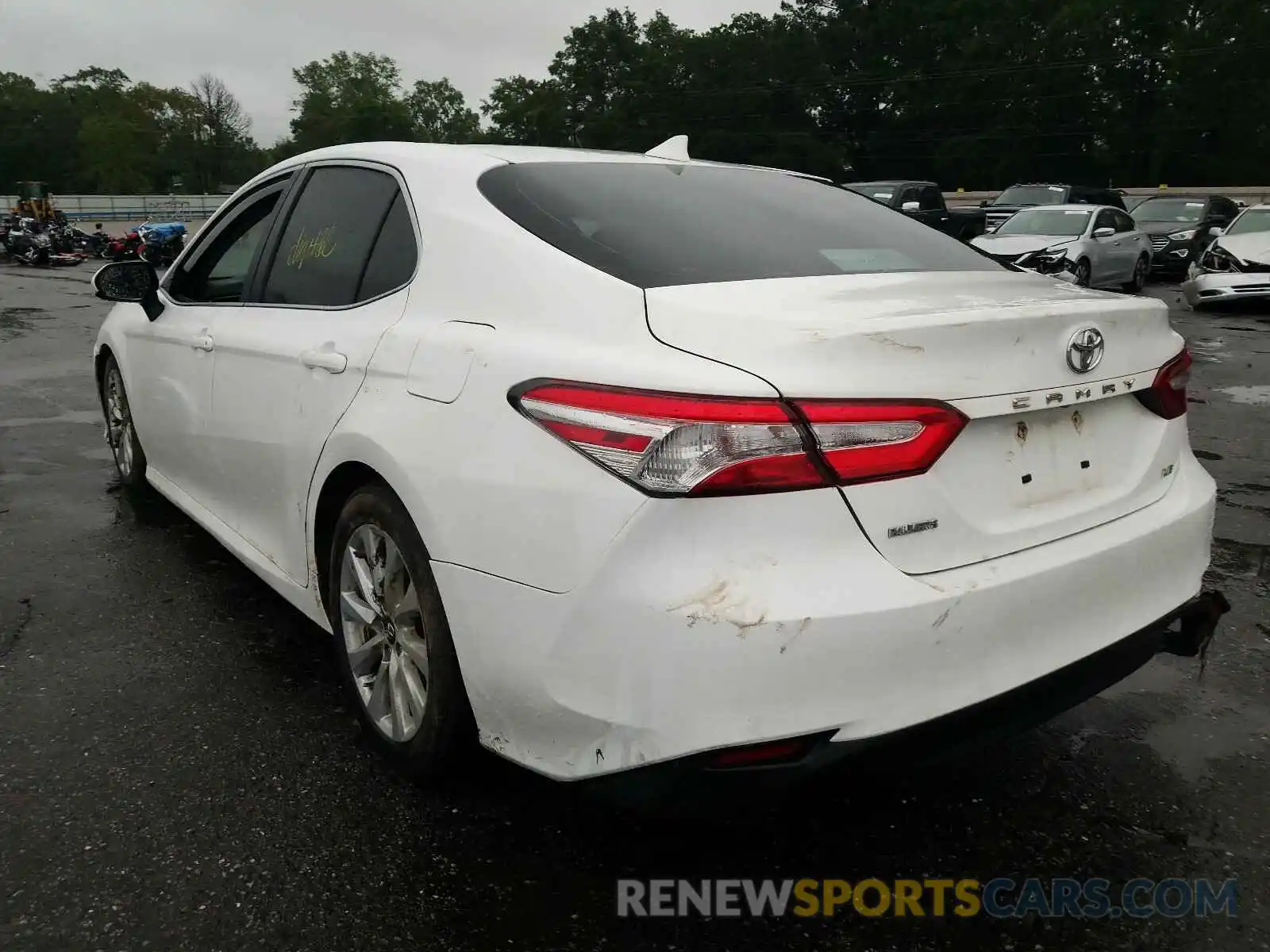 3 Photograph of a damaged car 4T1B11HK8KU278055 TOYOTA CAMRY 2019