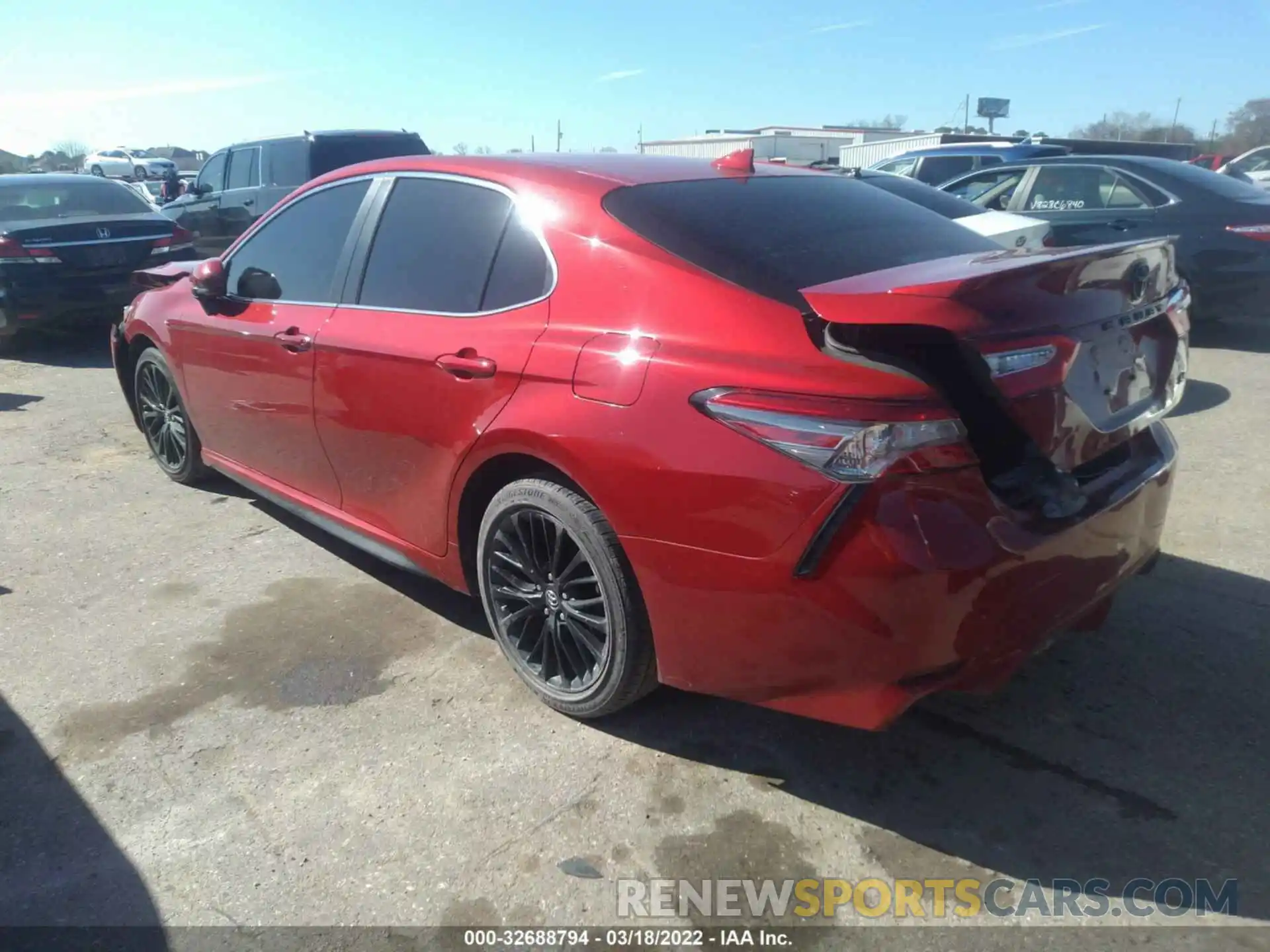 3 Photograph of a damaged car 4T1B11HK8KU279335 TOYOTA CAMRY 2019