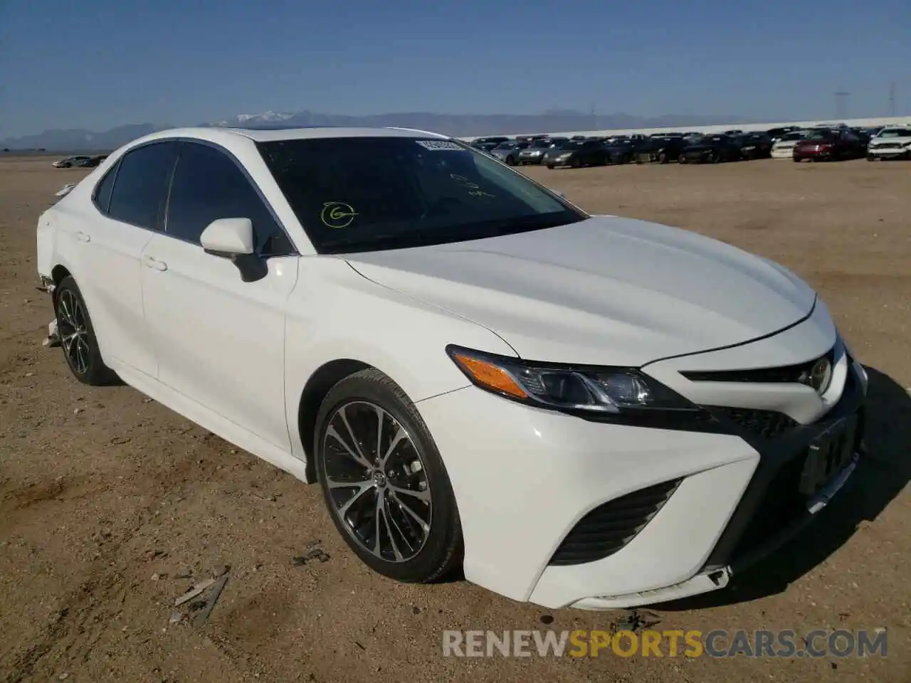 1 Photograph of a damaged car 4T1B11HK8KU280453 TOYOTA CAMRY 2019