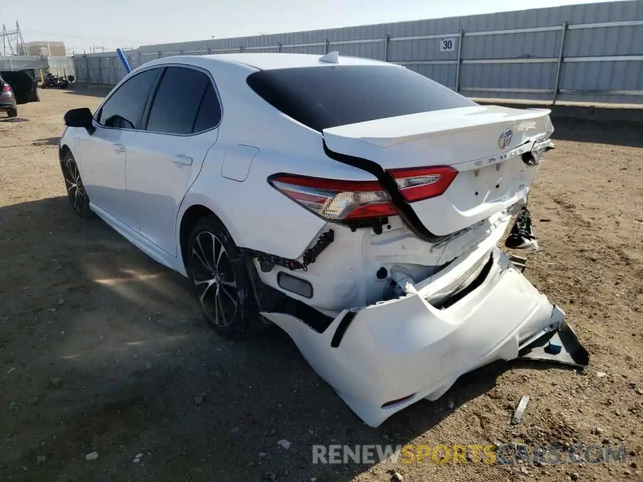 3 Photograph of a damaged car 4T1B11HK8KU280453 TOYOTA CAMRY 2019