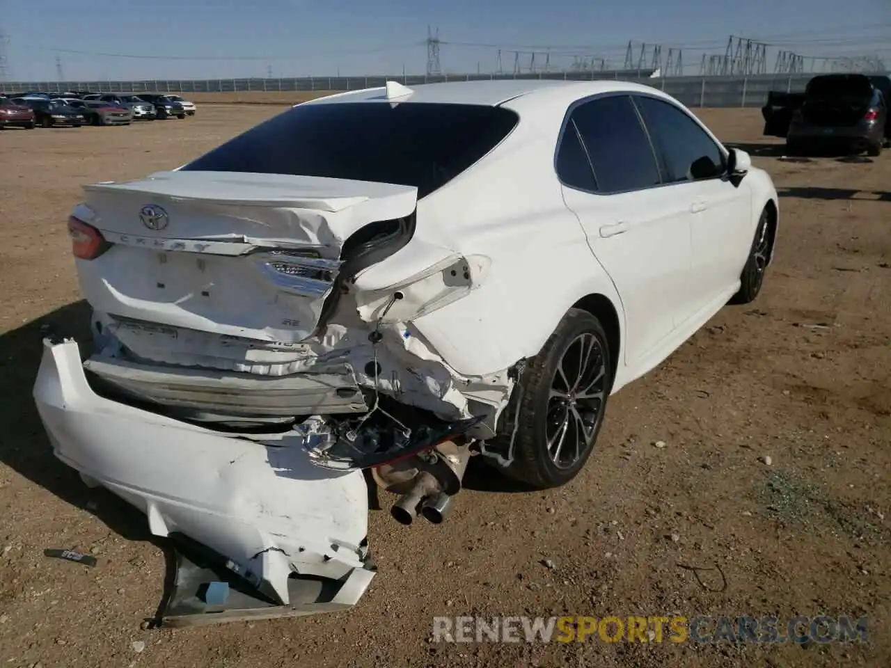 4 Photograph of a damaged car 4T1B11HK8KU280453 TOYOTA CAMRY 2019