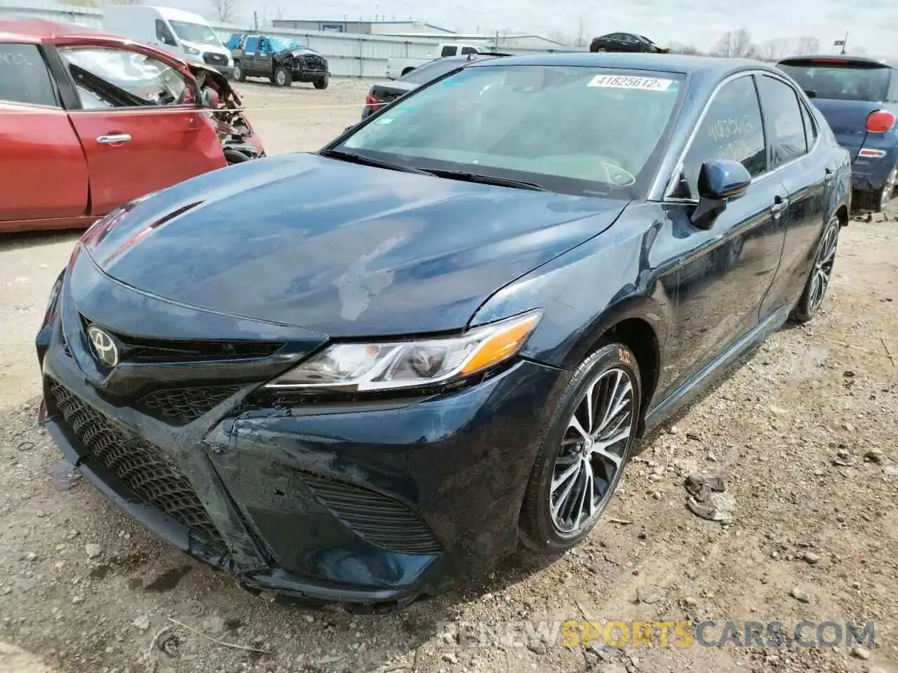 2 Photograph of a damaged car 4T1B11HK8KU280839 TOYOTA CAMRY 2019