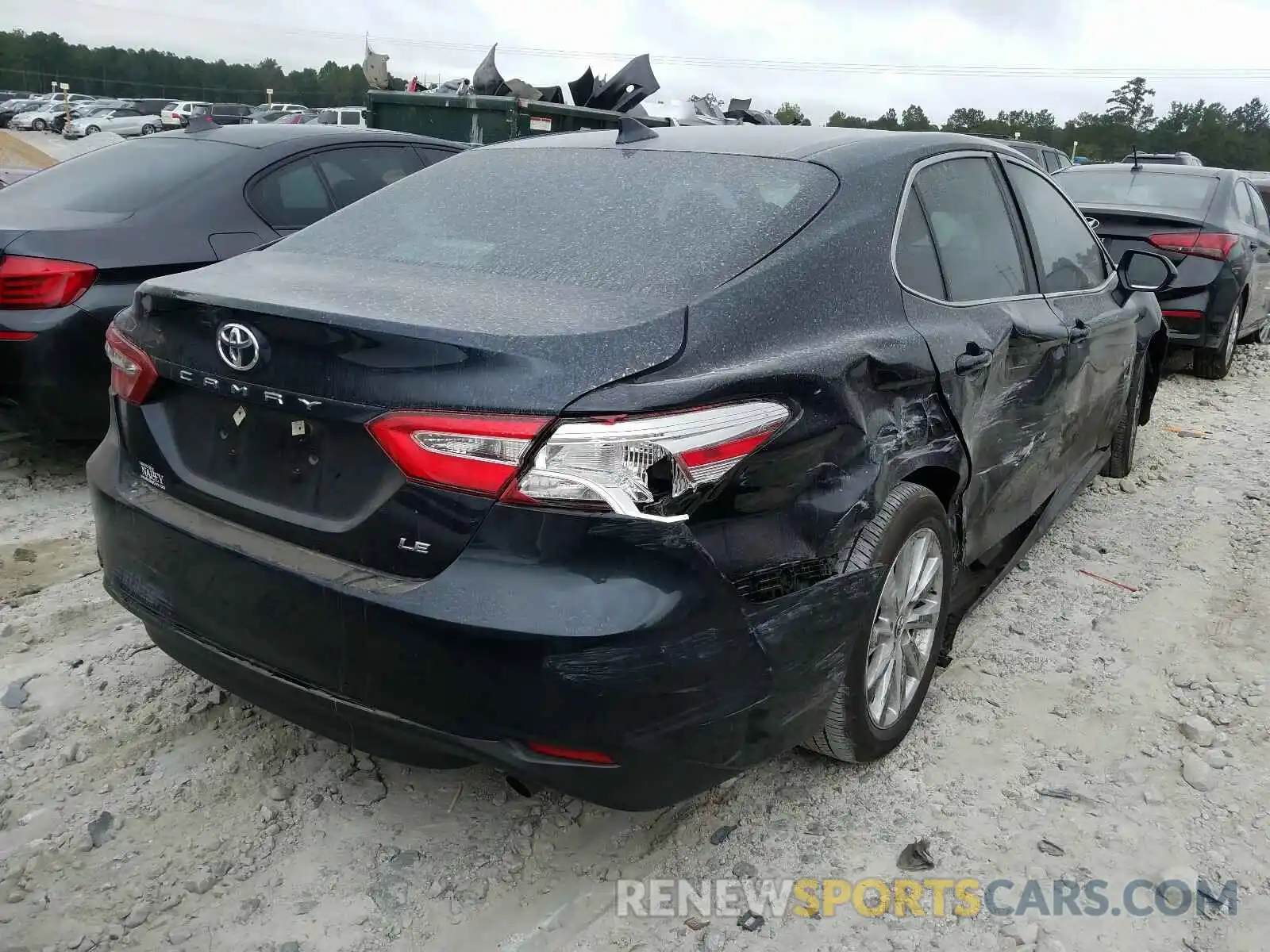 4 Photograph of a damaged car 4T1B11HK8KU282154 TOYOTA CAMRY 2019