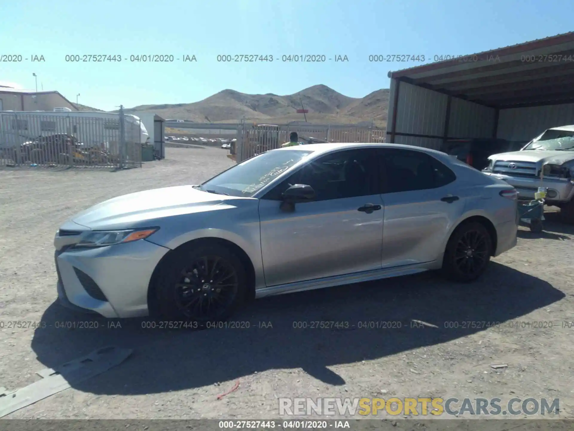 2 Photograph of a damaged car 4T1B11HK8KU282249 TOYOTA CAMRY 2019