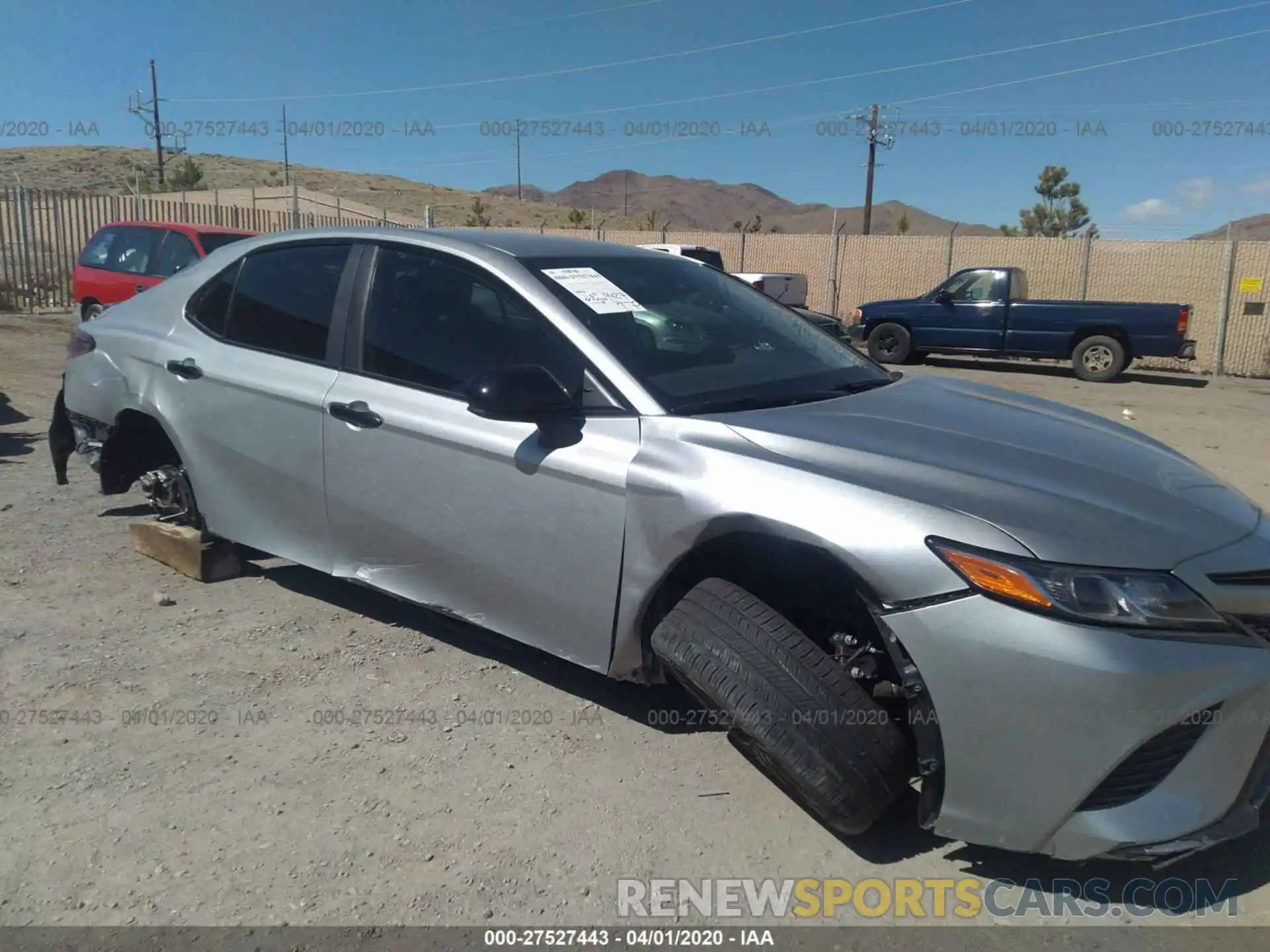 6 Photograph of a damaged car 4T1B11HK8KU282249 TOYOTA CAMRY 2019