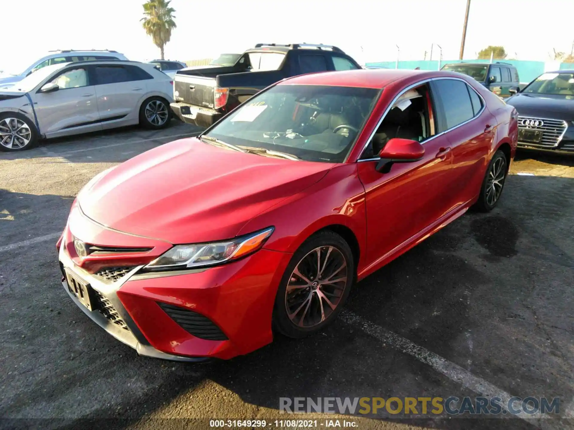 2 Photograph of a damaged car 4T1B11HK8KU284499 TOYOTA CAMRY 2019