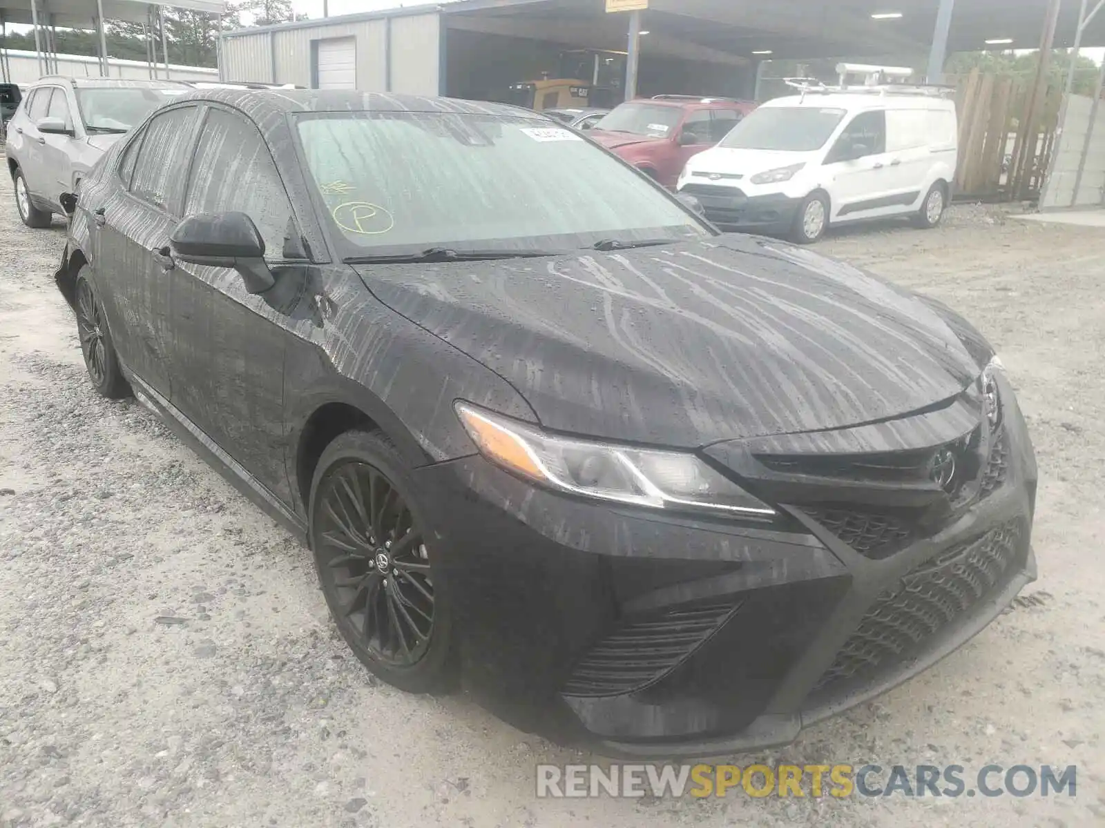 1 Photograph of a damaged car 4T1B11HK8KU284793 TOYOTA CAMRY 2019